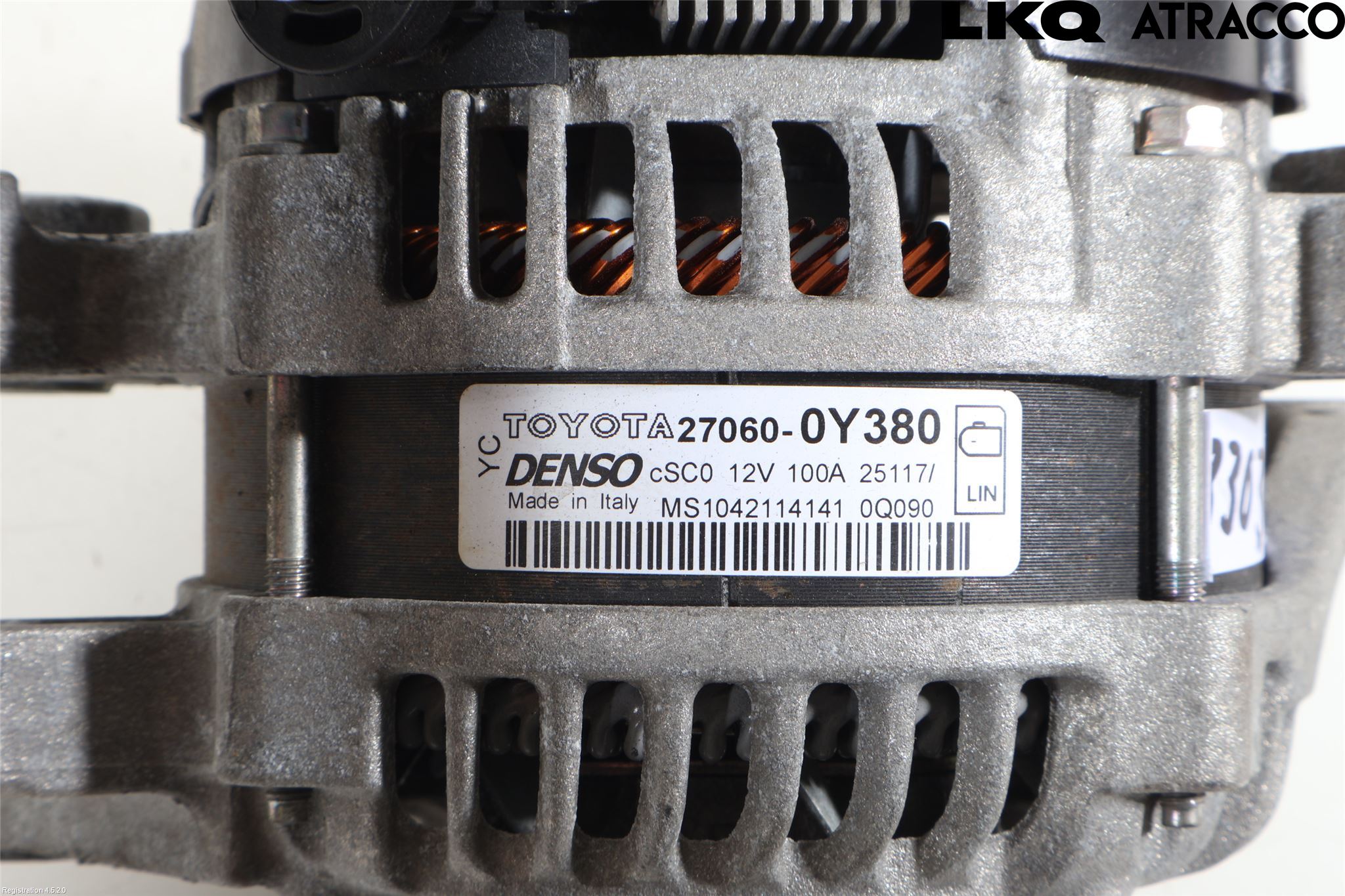 Toyota YARIS XP130 15-20 Dynamo