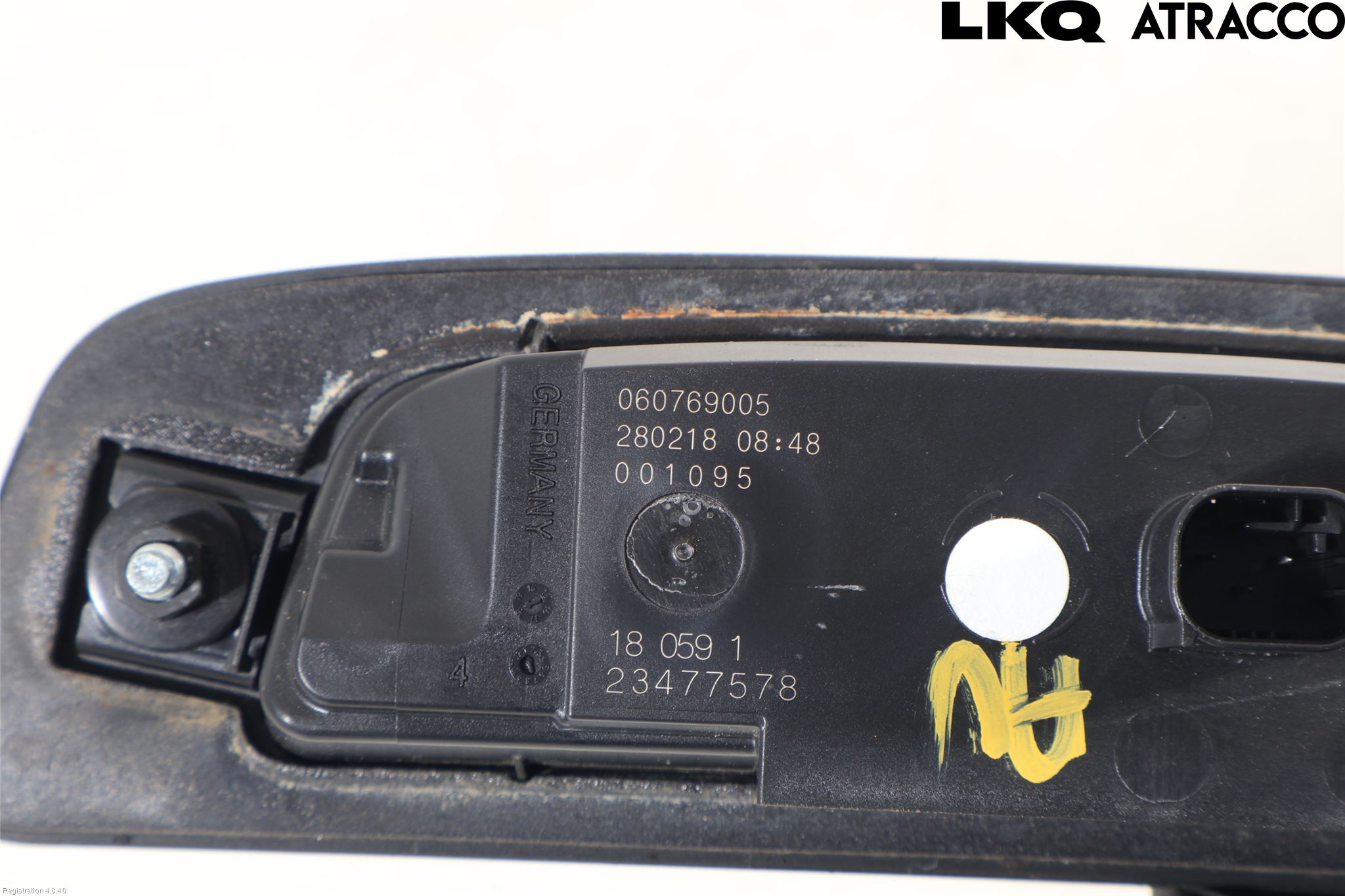 Opel ASTRA K 16-22 Bakluke Handtak Ytre