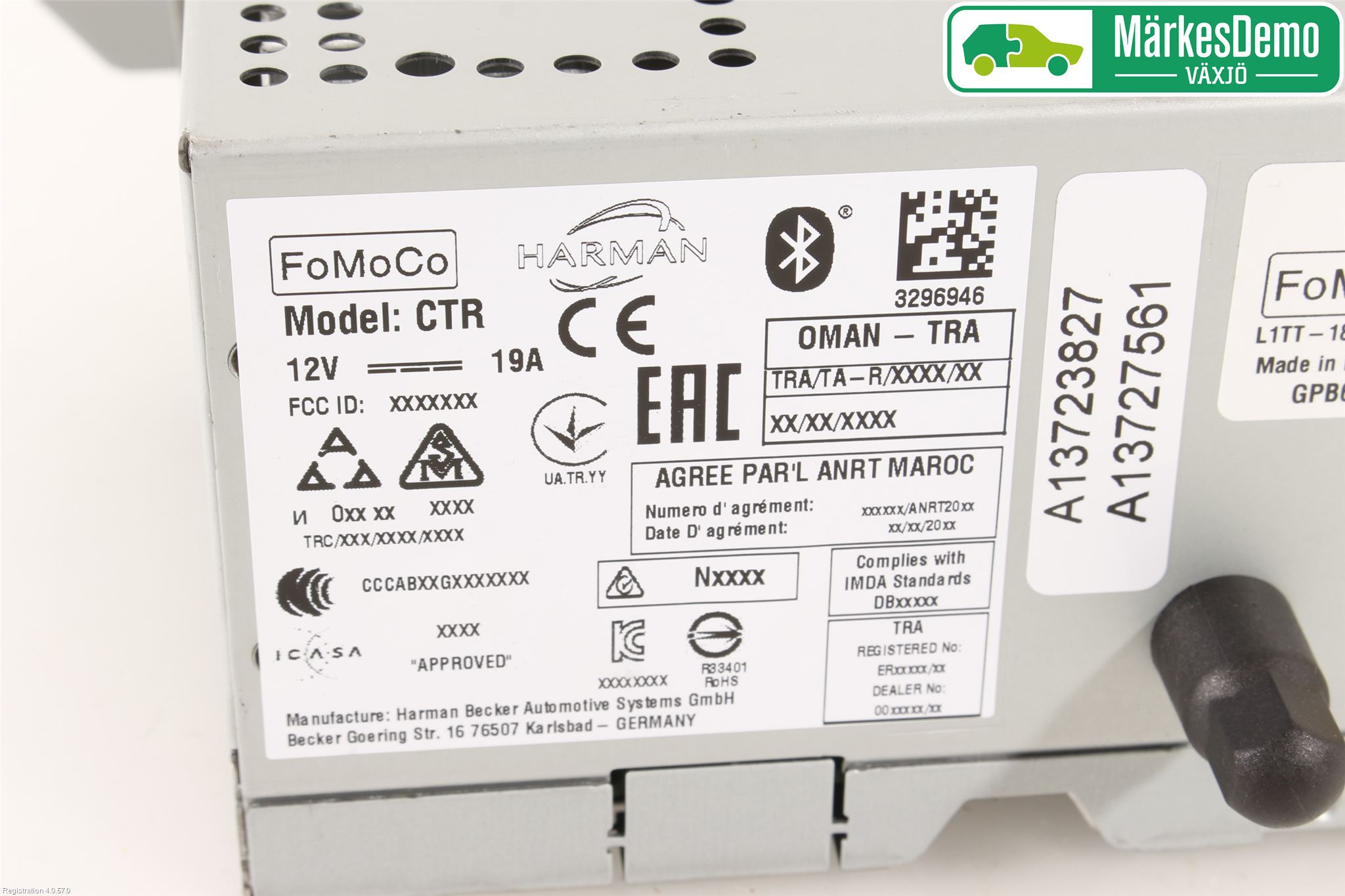 Ford FIESTA (VII) 18-23 Stereo Radio Med Cd