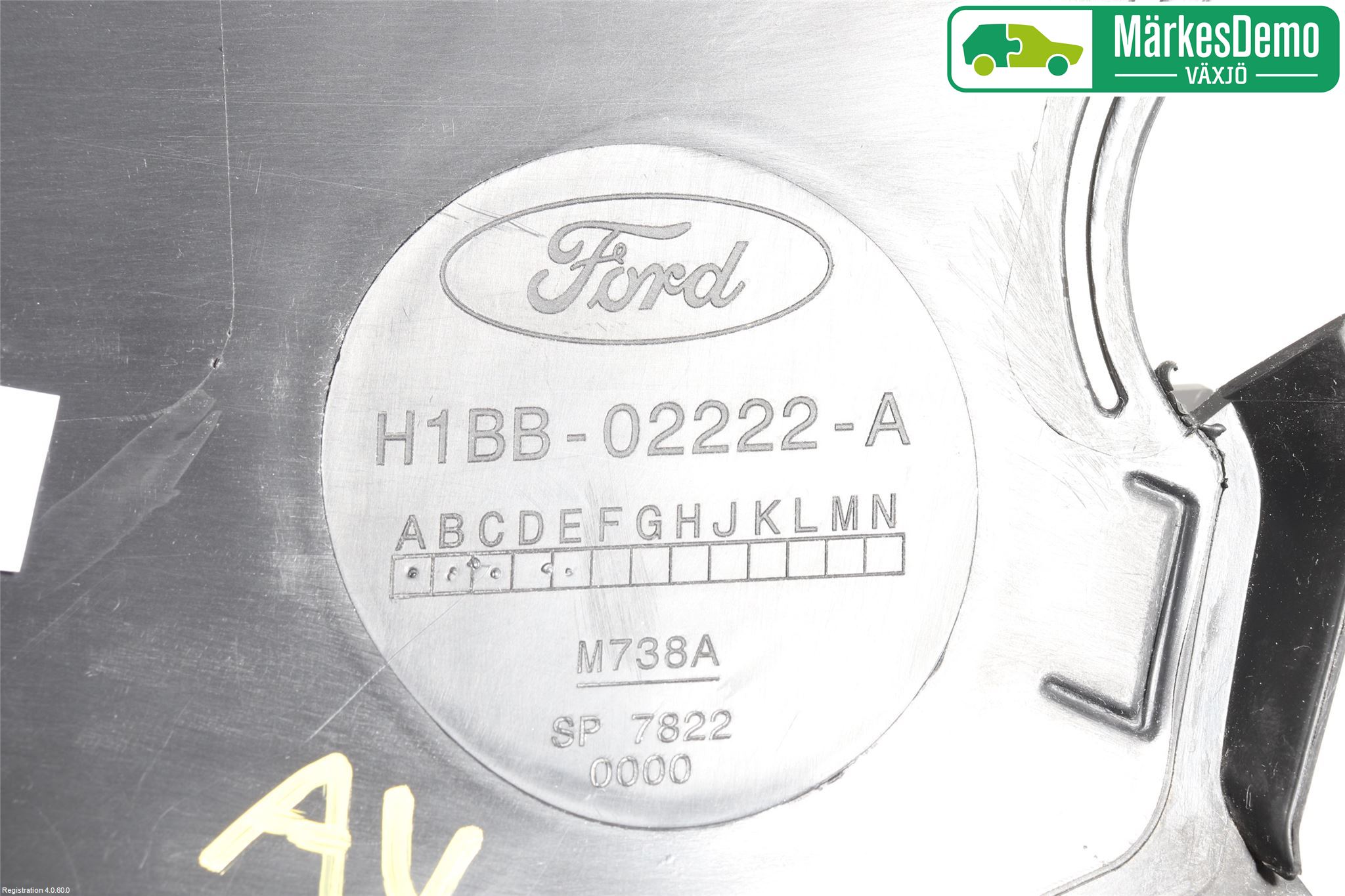 Ford FIESTA (VII) 18-23 Visker Deksel-Grill-Under Frr