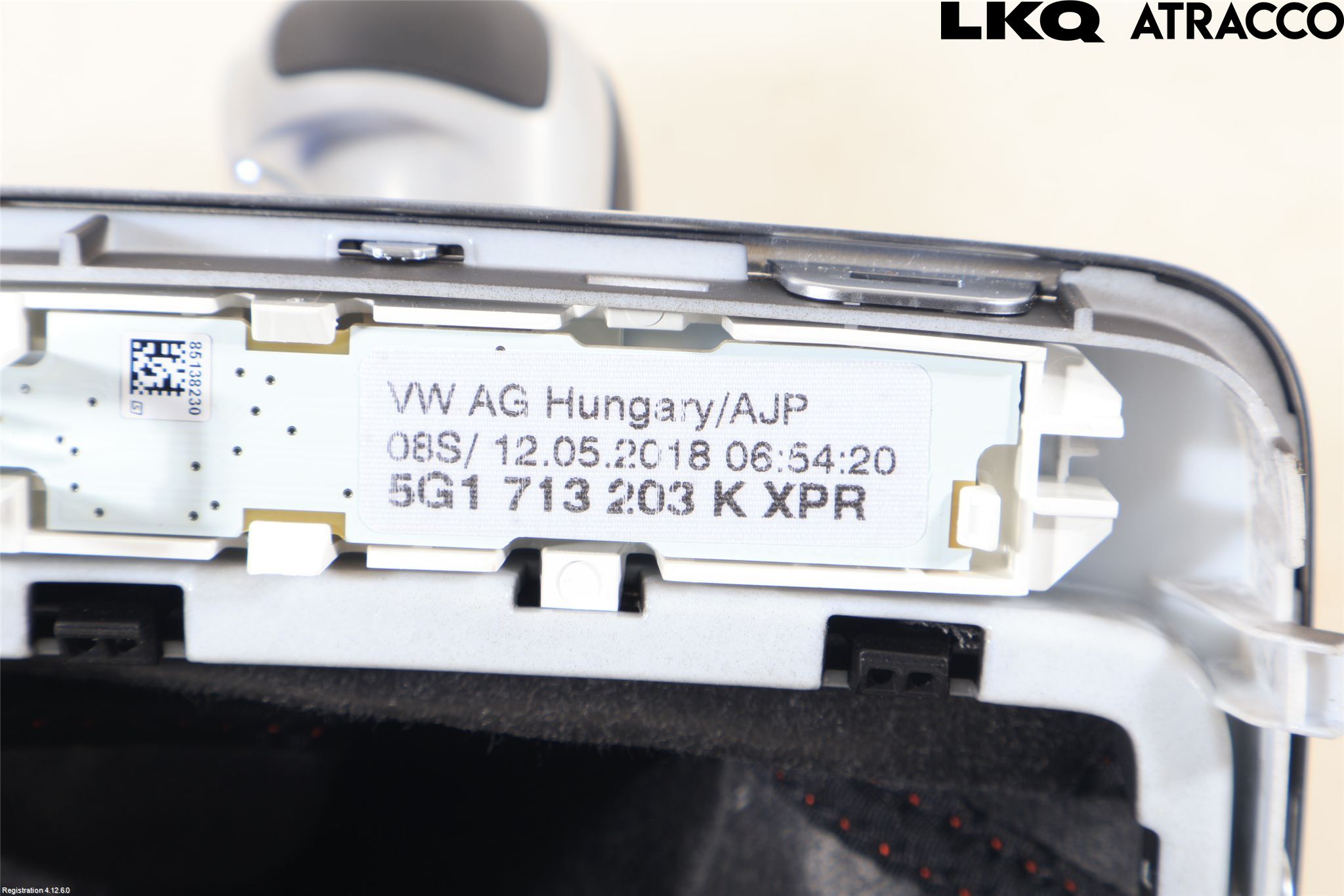 Volkswagen VW GOLF / E-GOLF VII 13-20 Gearspak Mansjett