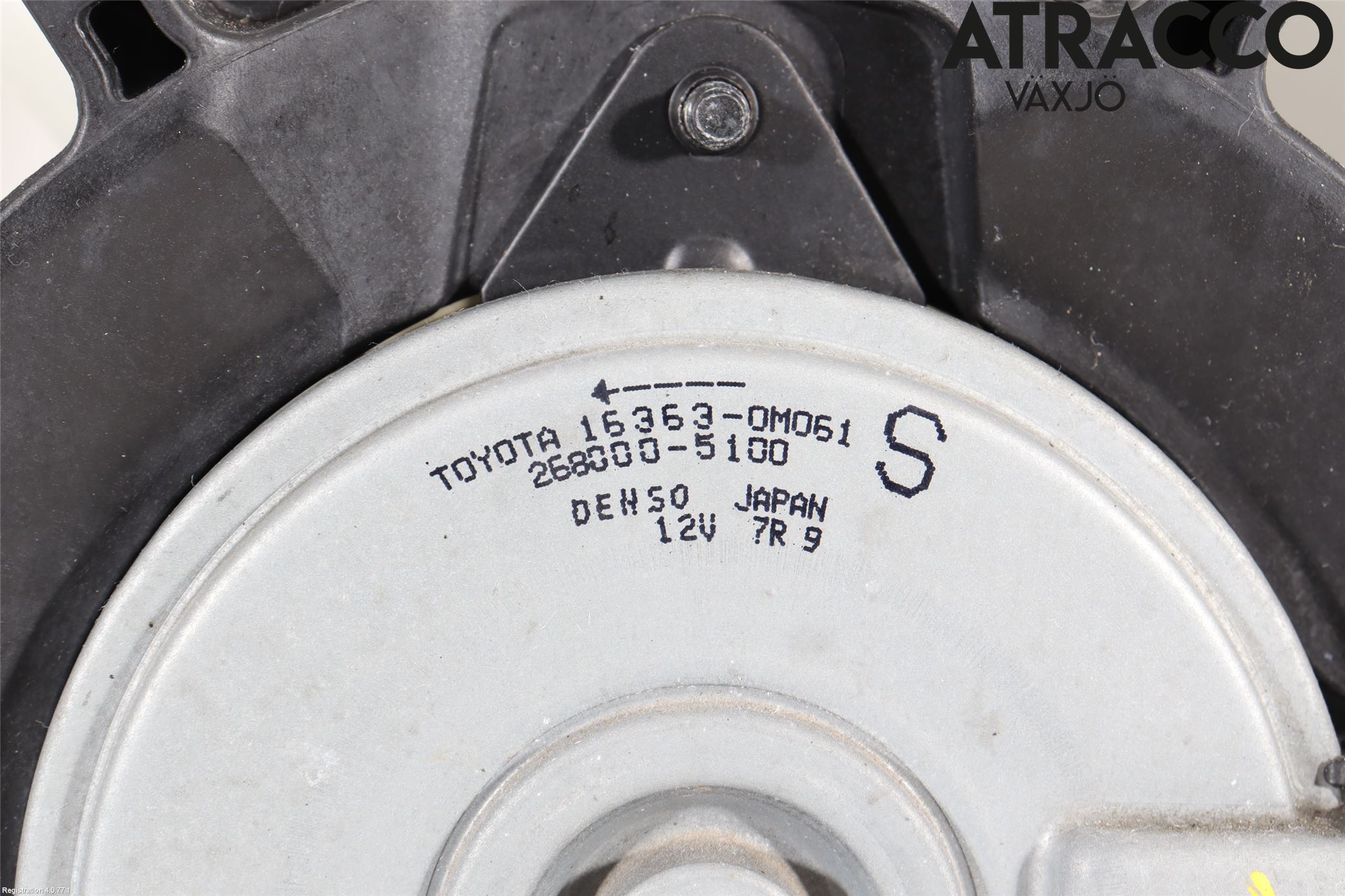 Toyota YARIS XP130 15-20 Kjølevifte-Radiator Hus-Kåpe