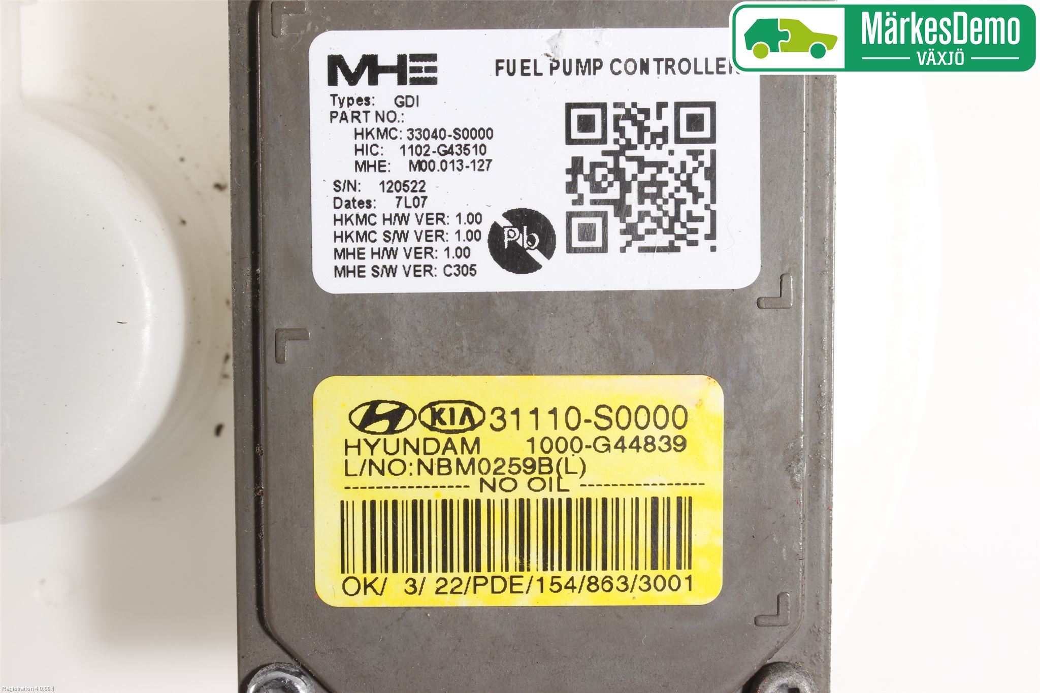 Hyundai i30 PD 17- Drivstoffpumpe Fødepumpe El