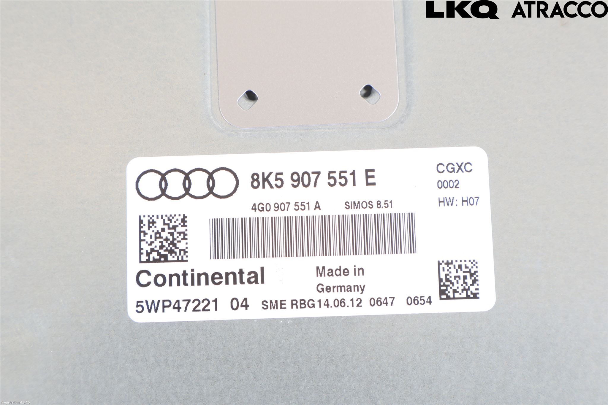 Audi A5 07-16 Styreenhet Innsprøytning