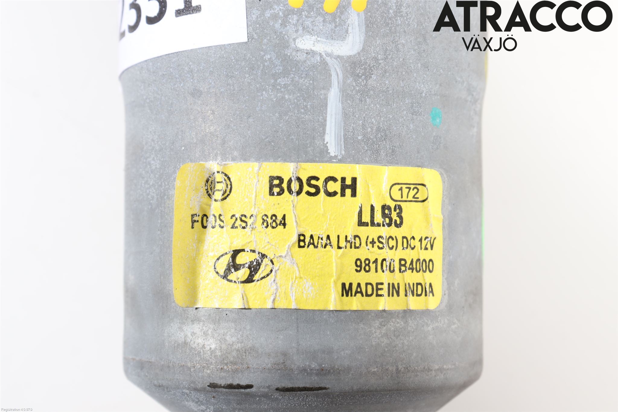 Hyundai i10 BA 17-20 Viskermotor Frontrute