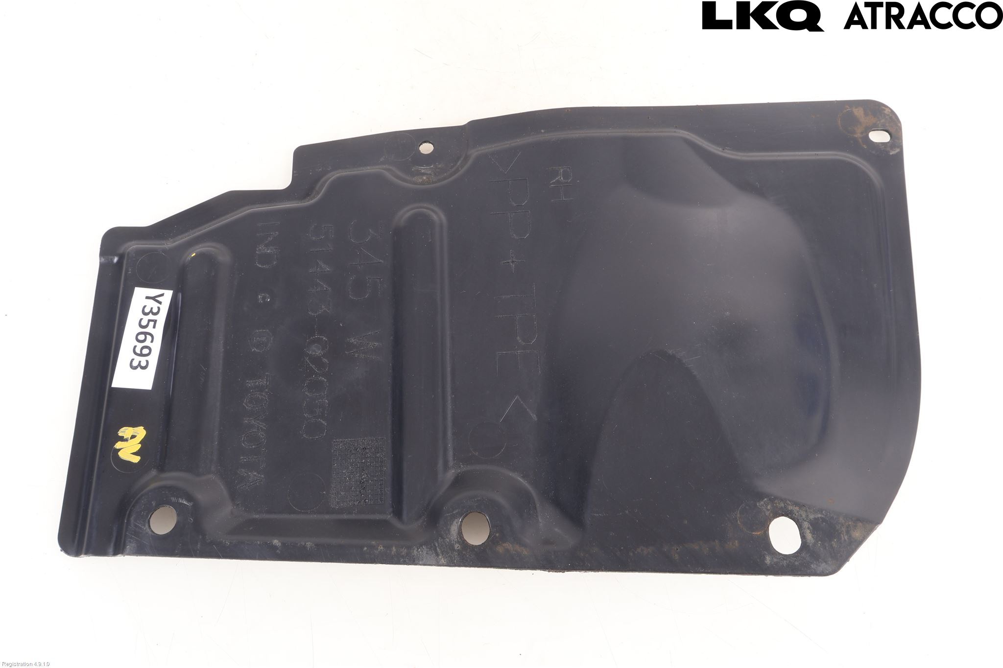 Toyota AVENSIS 09-15 Bunnplate U Motor-Gear-Dørk