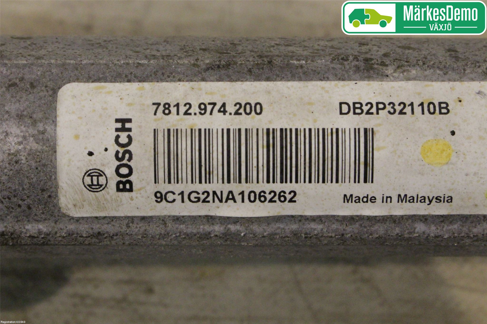 Mazda CX-3 Servo Snekke - Tannstang