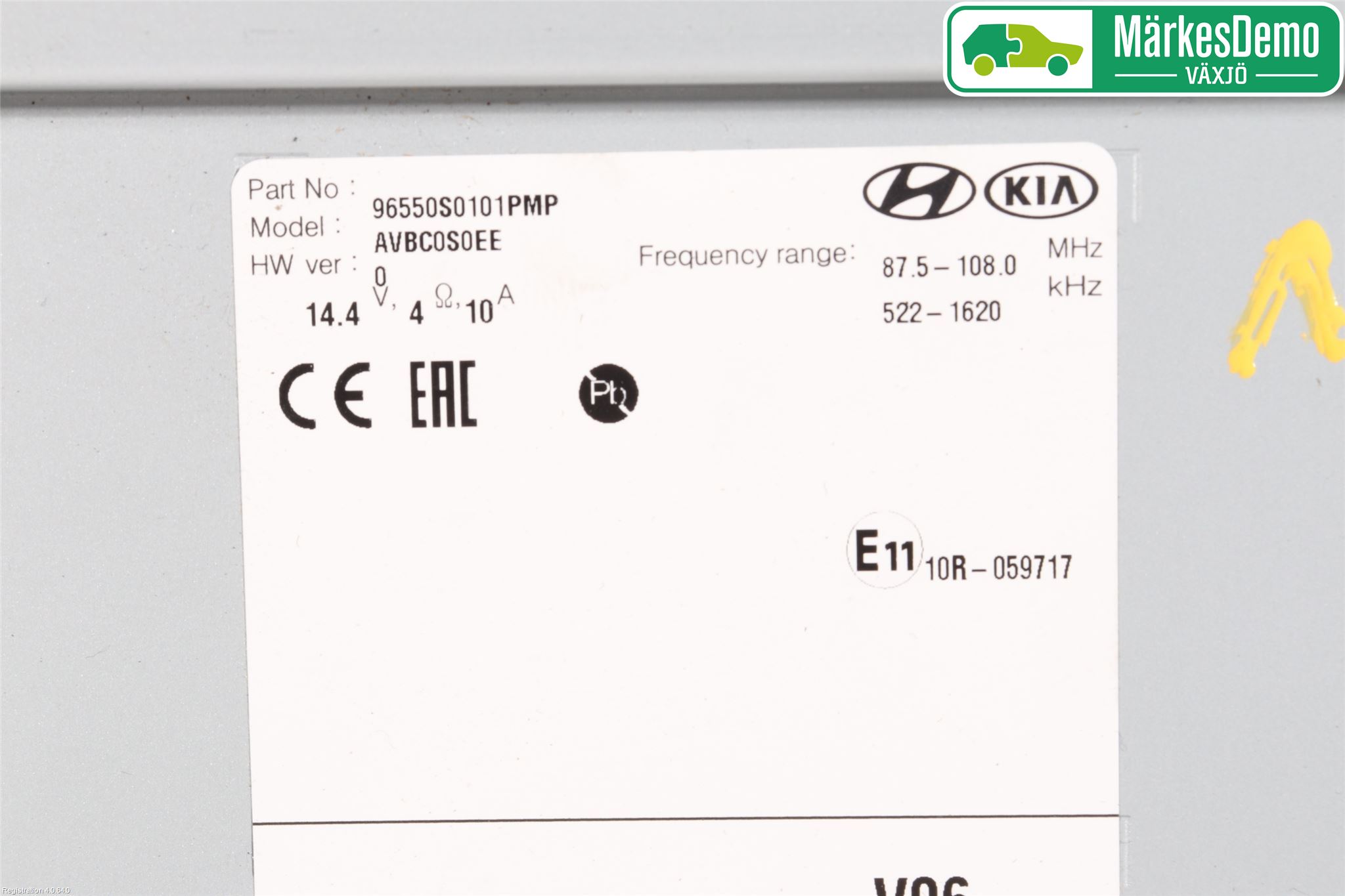 Hyundai i30 PD 17- Stereo Radio Med Cd