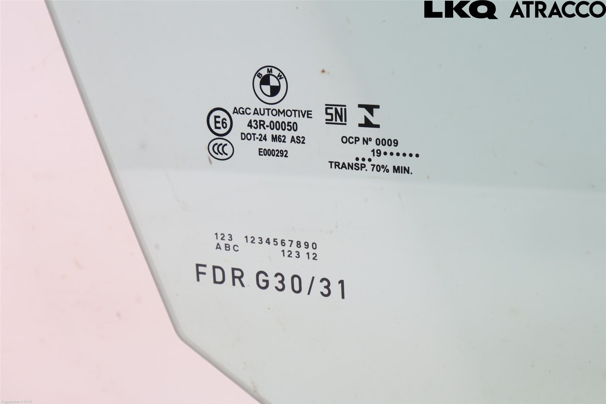 BMW 5 G30/G31/F90 17-23 Dørrute Foran Høyre 4 Dørs
