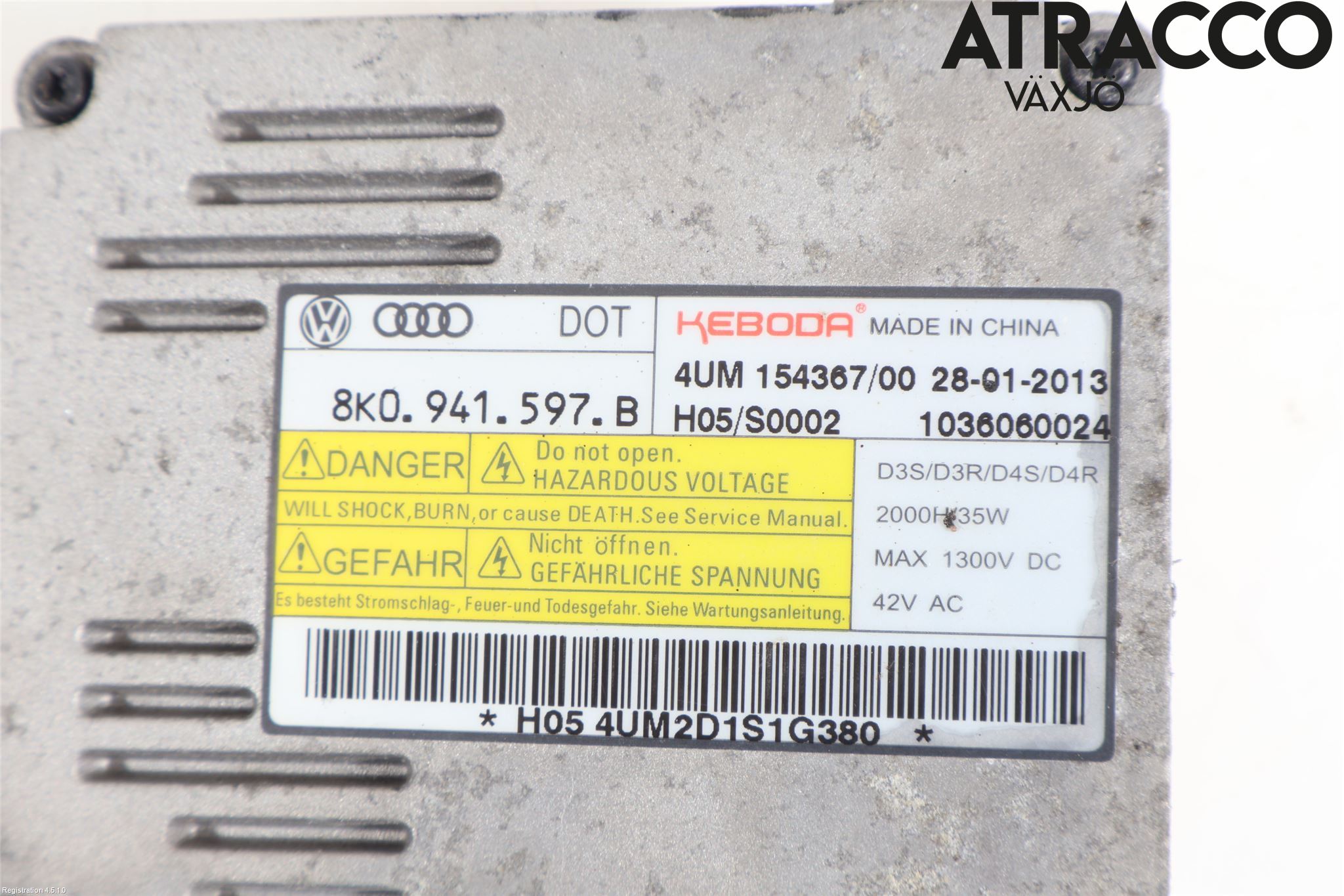 Audi A3/S3 8V 13-20 Styreenhet Xenon