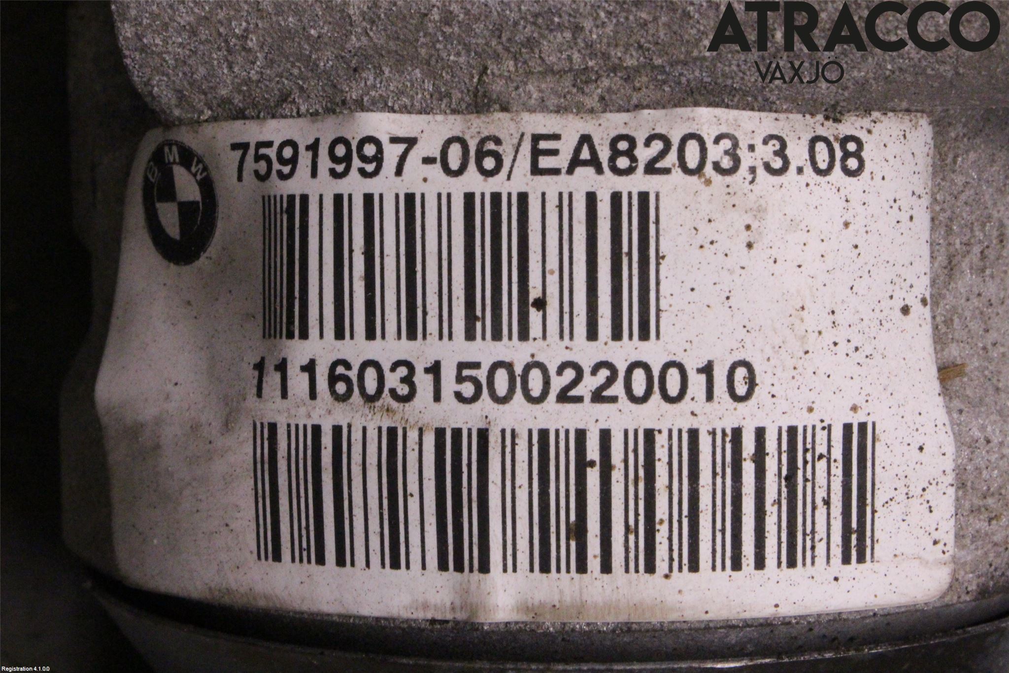 BMW 5 F10/F11/F18 09-17 Kardang Foran