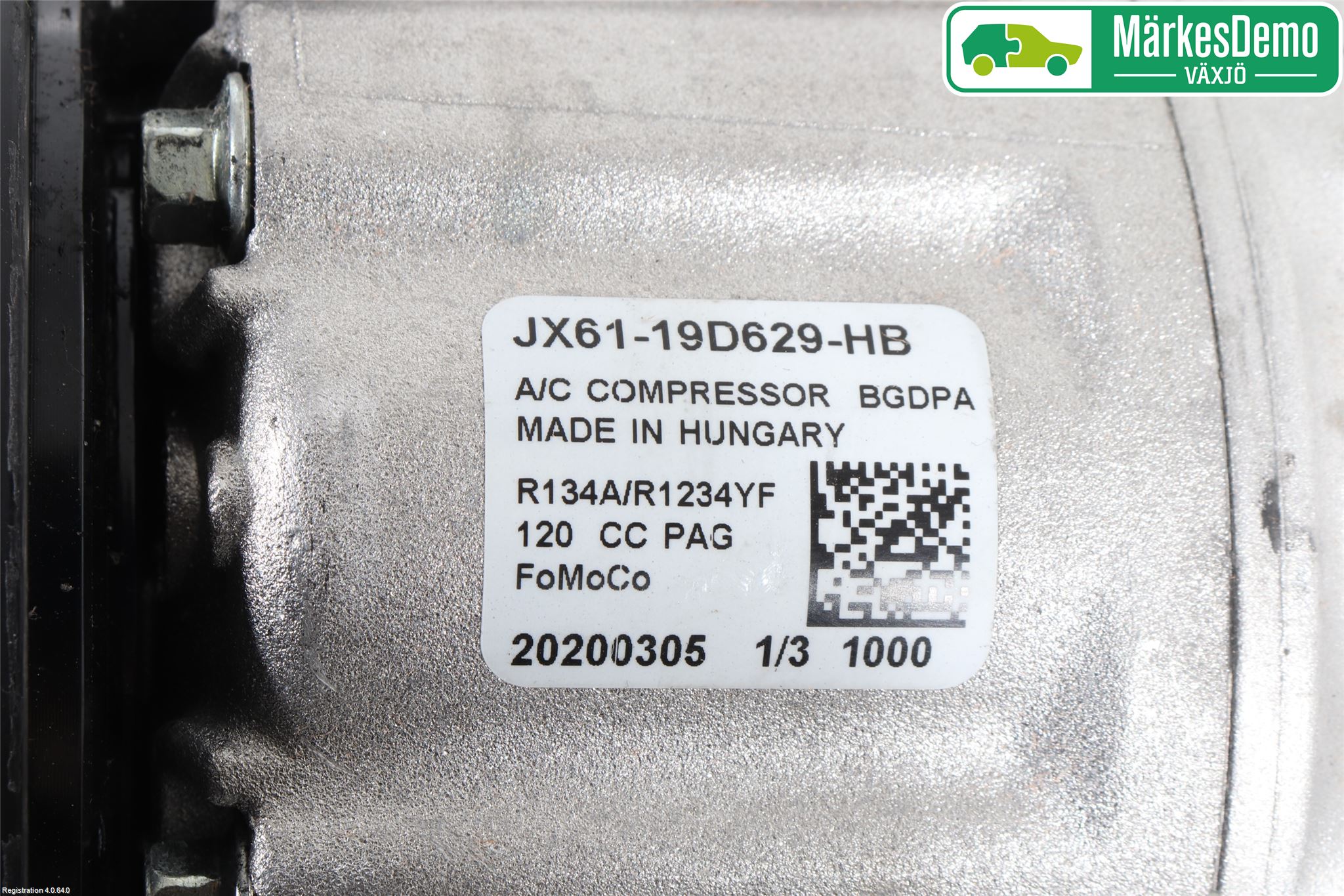 Ford FOCUS 19- Varme Ac Kompressor
