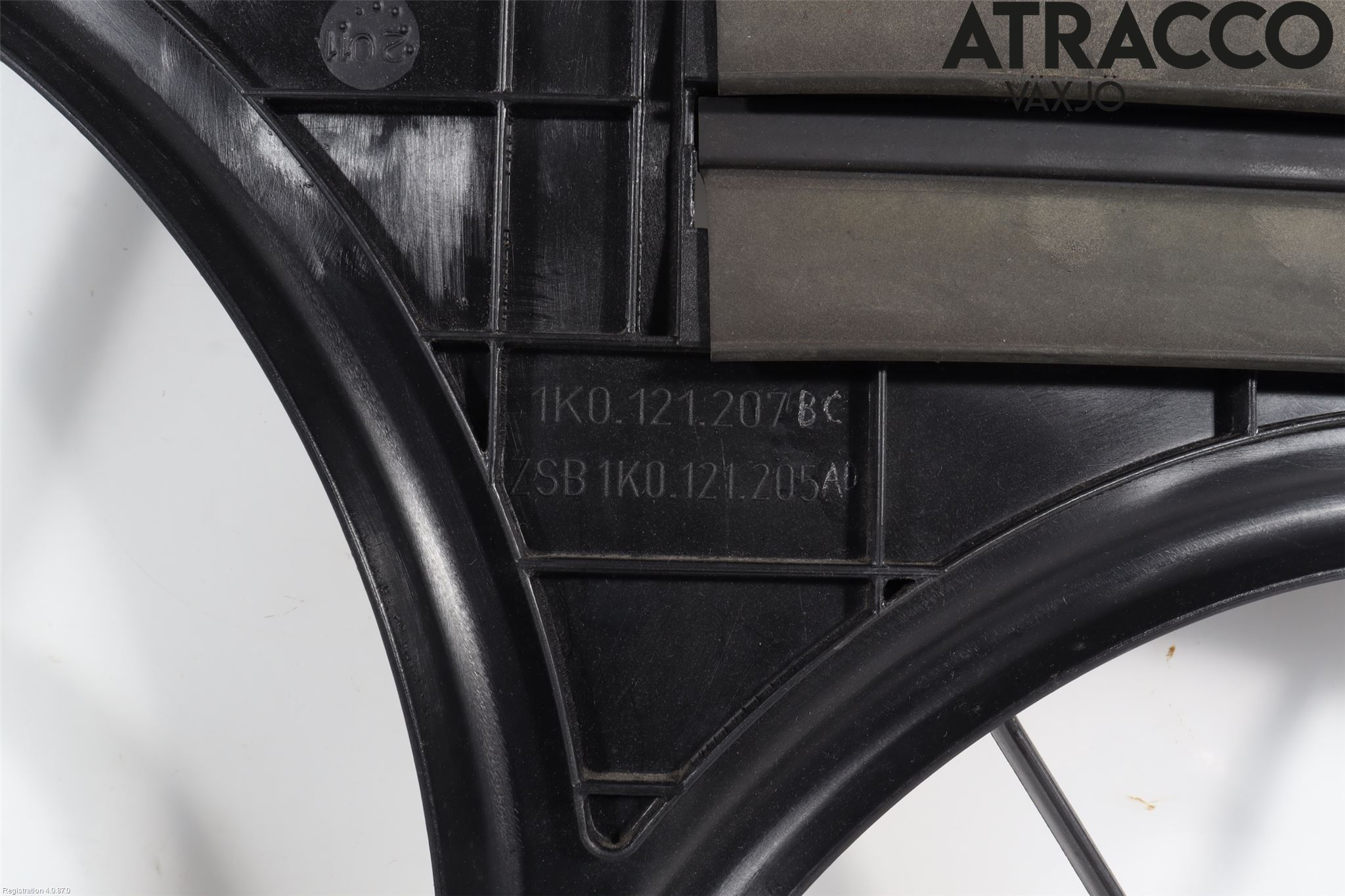 Volkswagen VW PASSAT 11-14 Kjølevifte-Radiator Hus-Kåpe