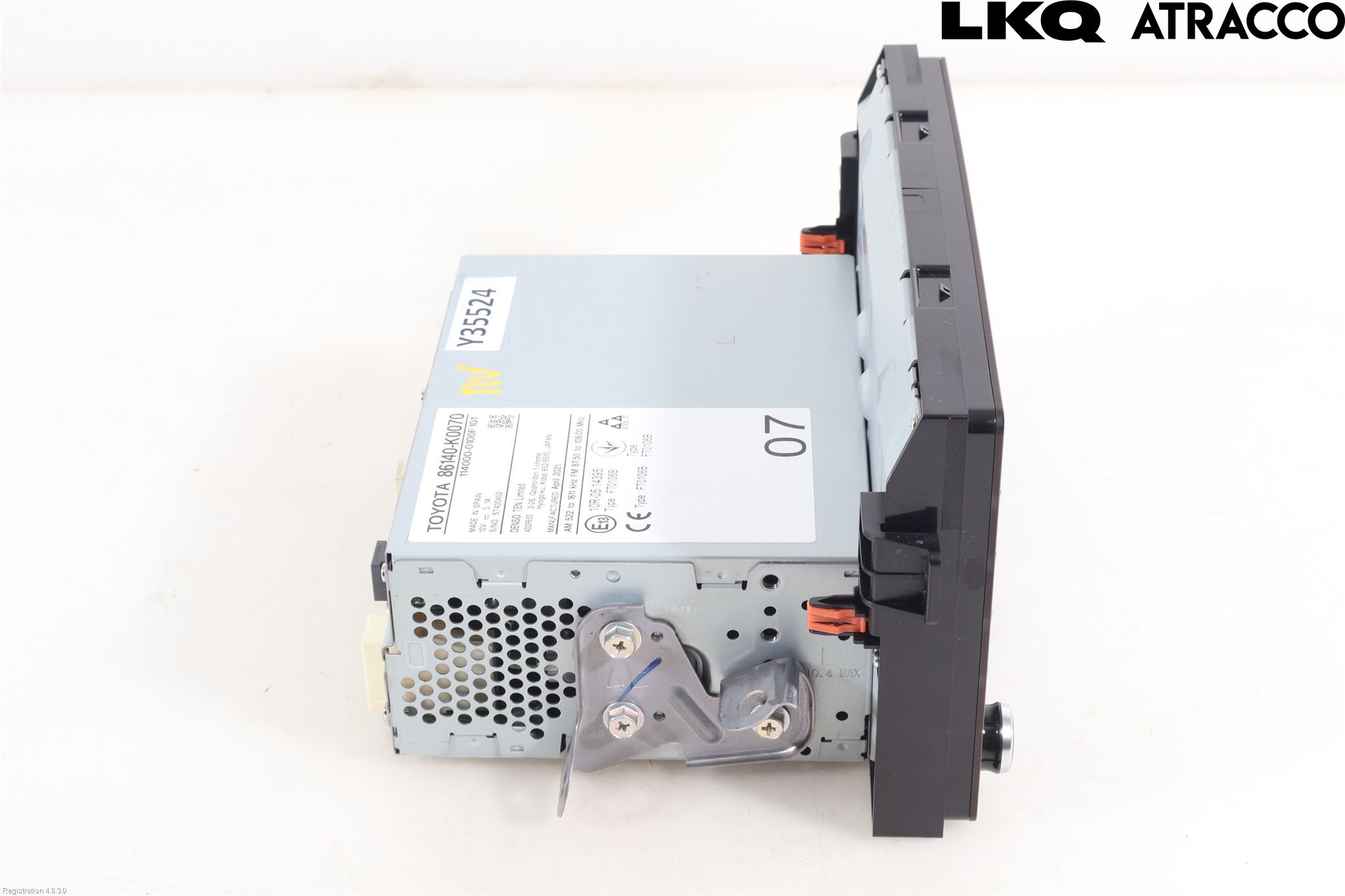 Toyota YARIS XP21 20- Stereo Radio Med Cd