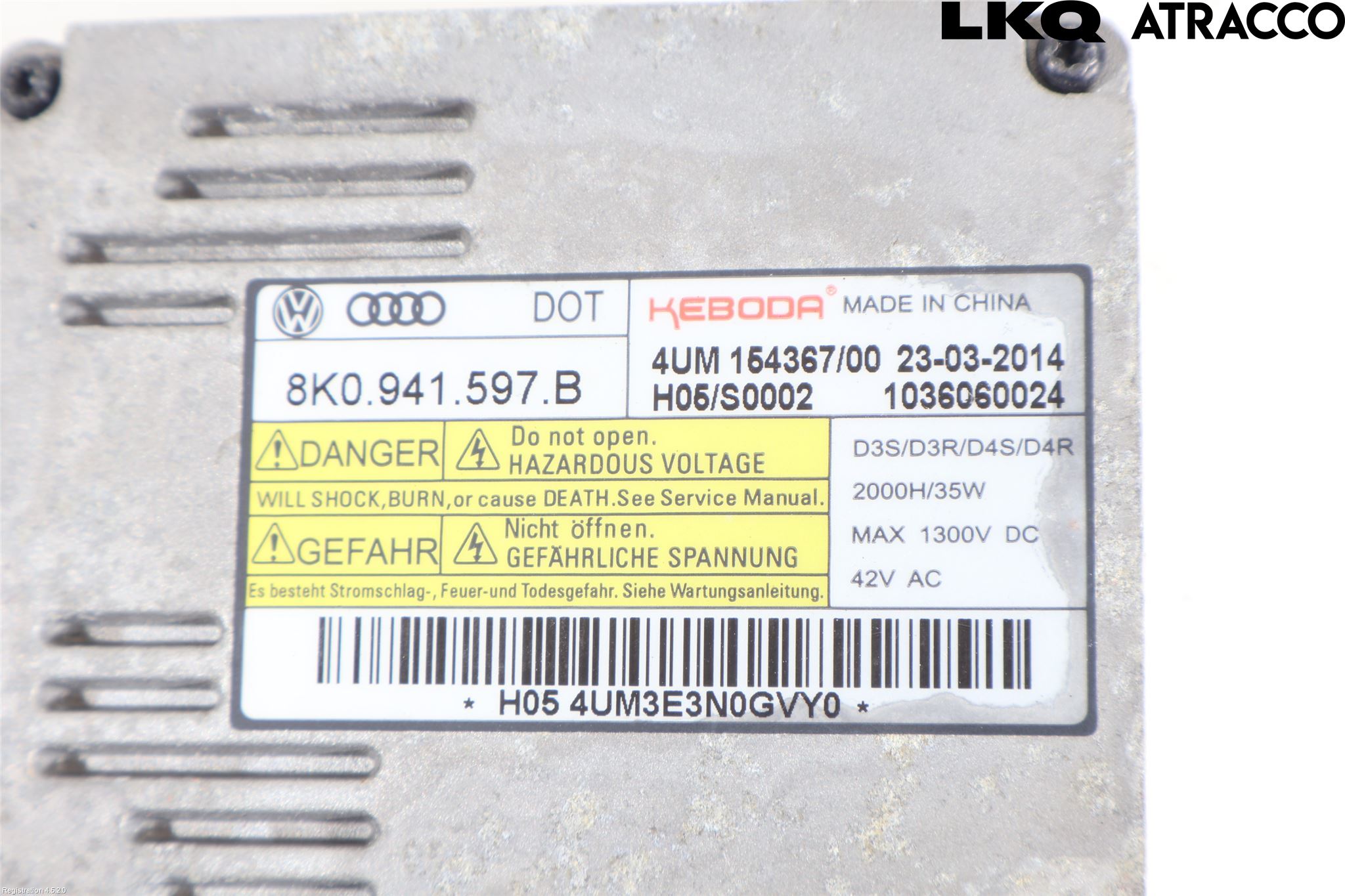 Volkswagen VW PASSAT 11-14 Styreenhet Xenon