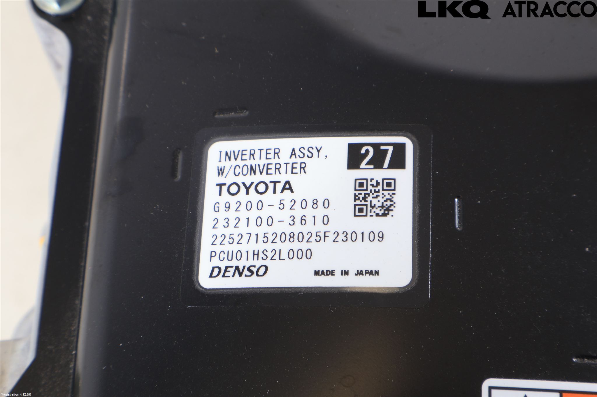 Lexus LBX 24- Hybridconverter