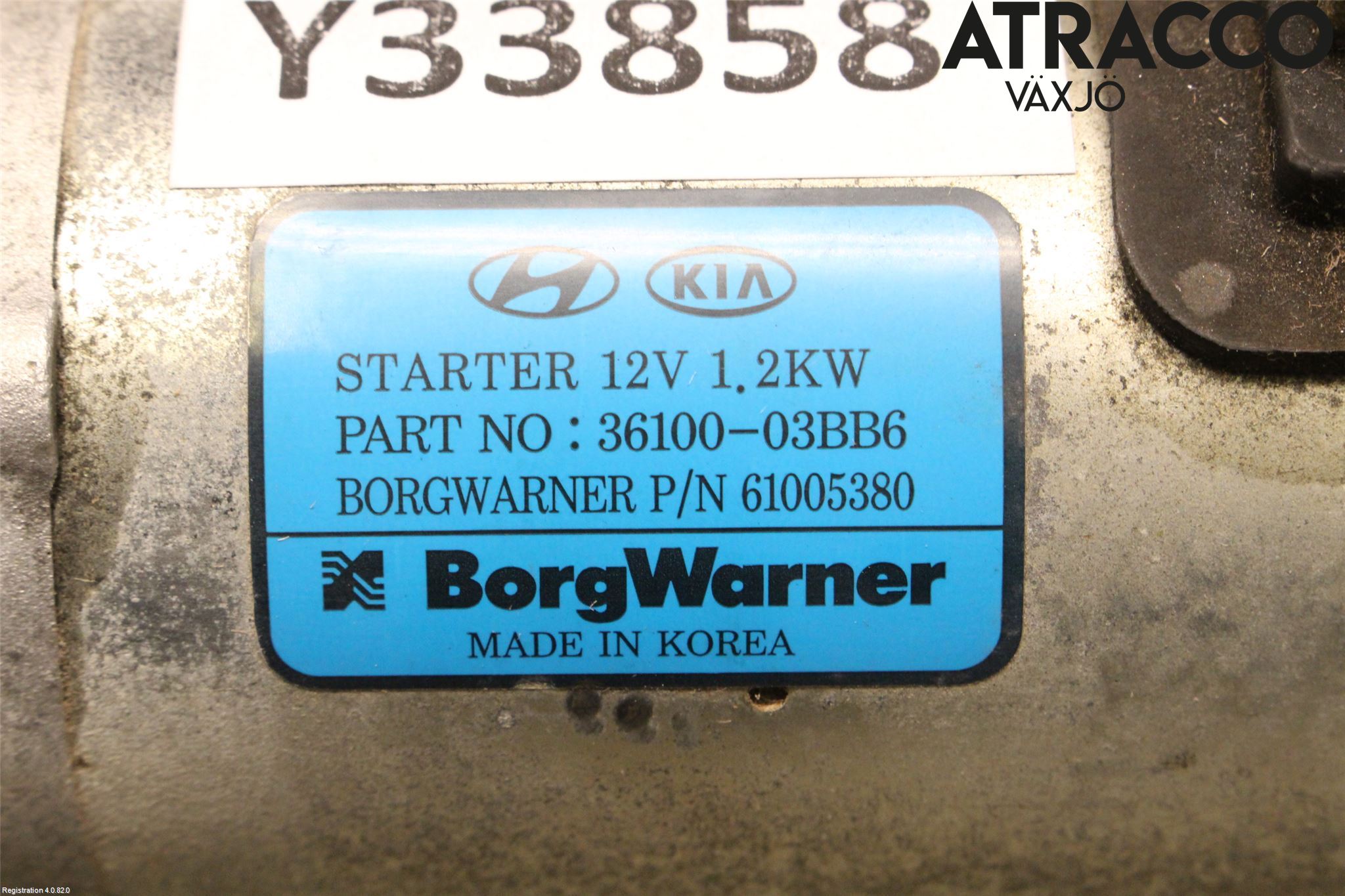 Hyundai i20 GB 15-20 Startmotor