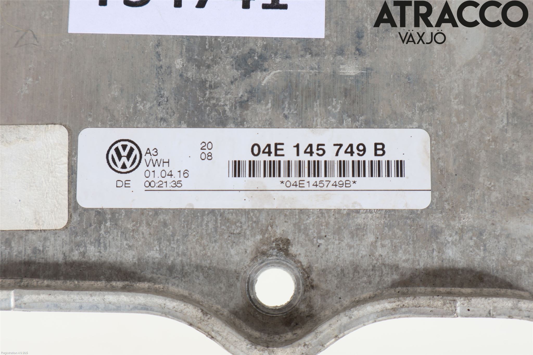 Volkswagen VW PASSAT 15-19 Intercooler Radiator