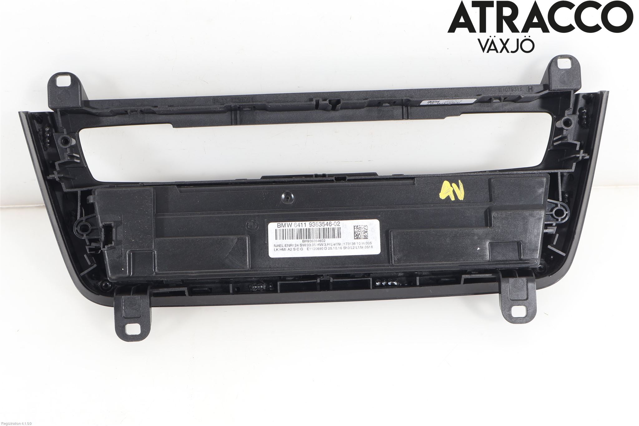 BMW 4 F32/F33/F82/F83 13-20 Varme Ac Betjening-Display