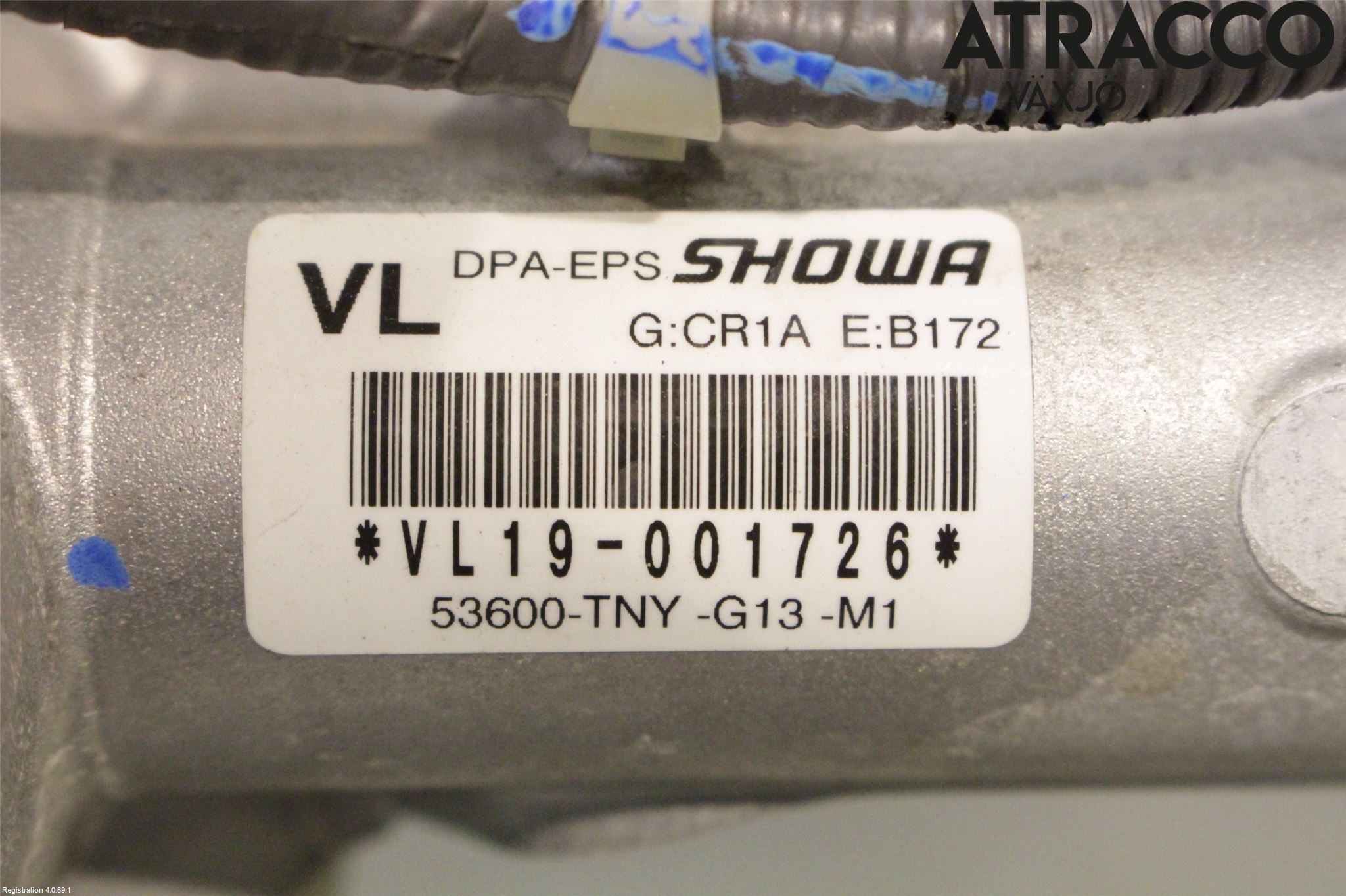 Honda CR-V 19-22 Servo Snekke - Tannstang