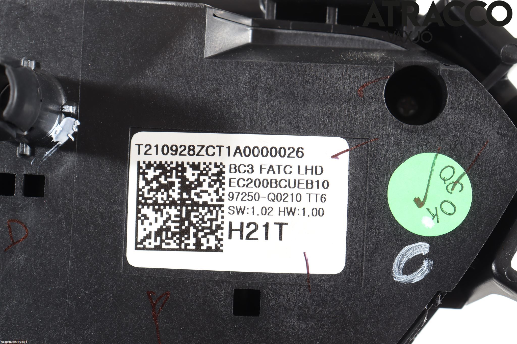 Hyundai BAYON BC3 21- Varme Ac Betjening-Display