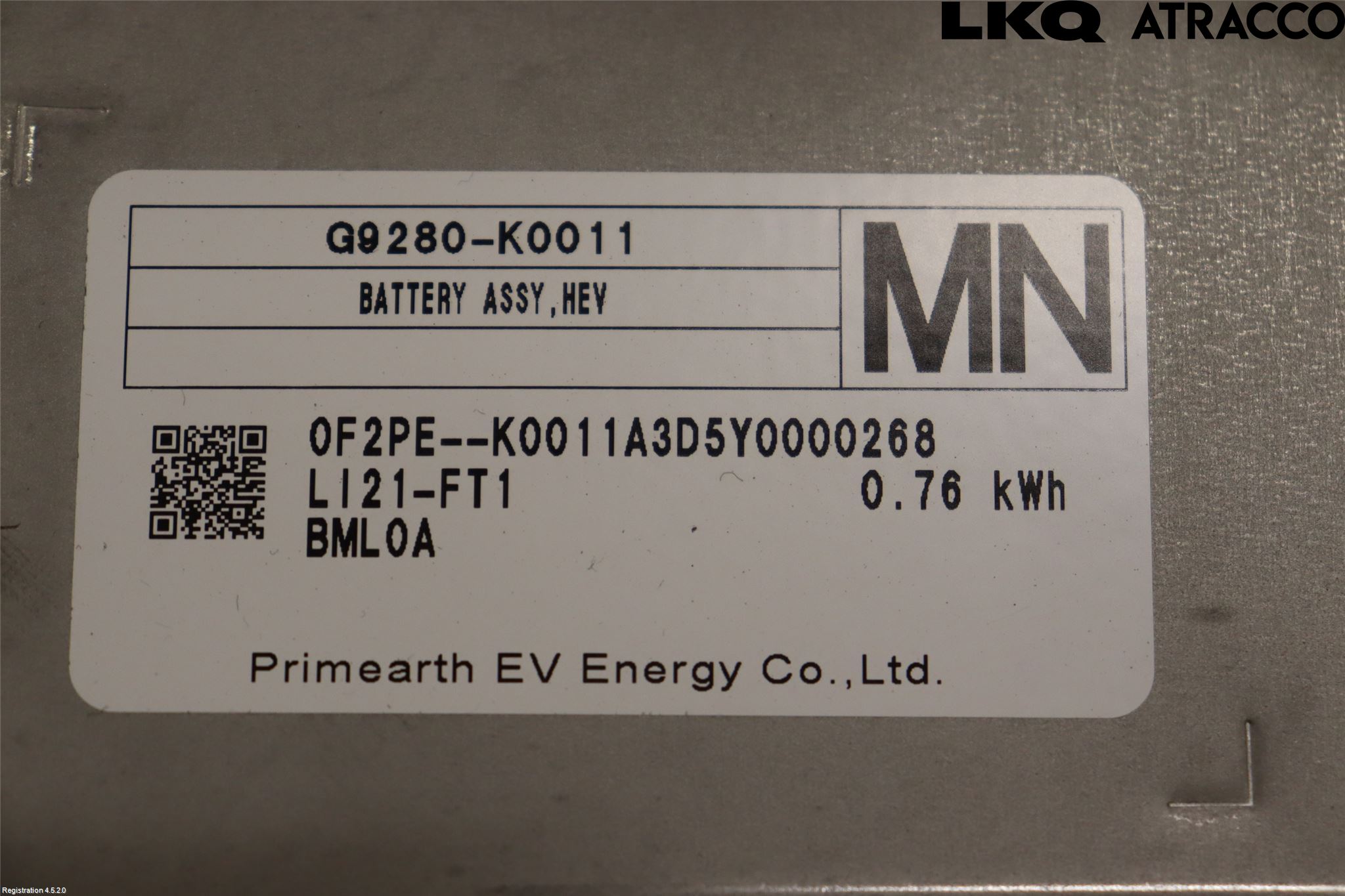 Toyota YARIS XP21 20- Hybrid Batteri
