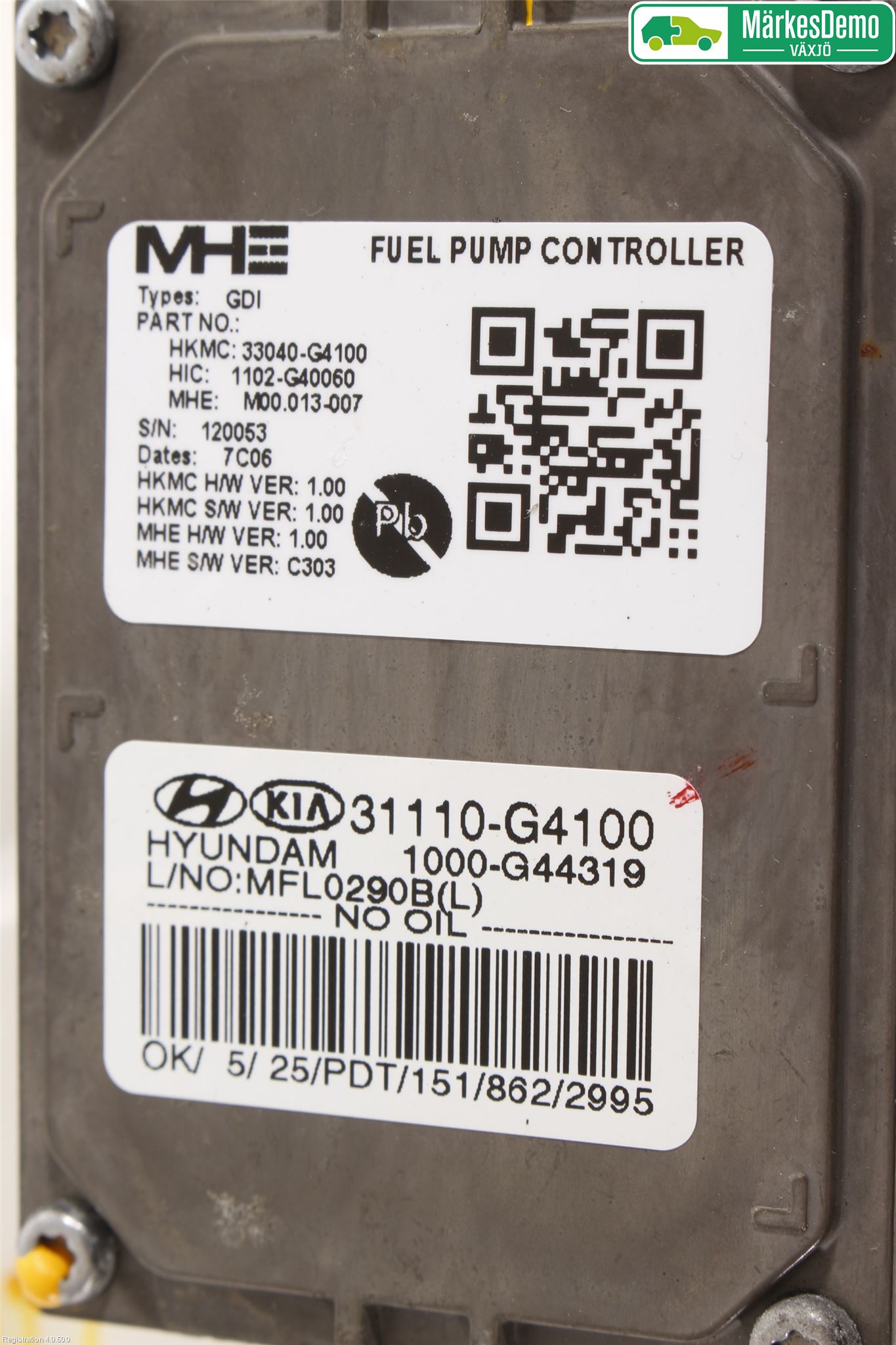 Hyundai i30 PD 17- Drivstoffpumpe Fødepumpe El