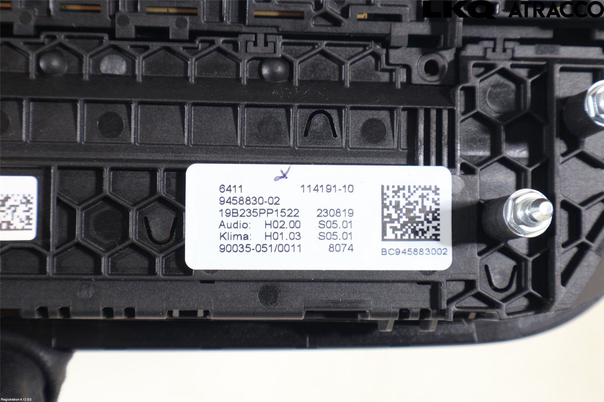 BMW 5 G30/G31/F90 17-23 Varme Ac Betjening-Display