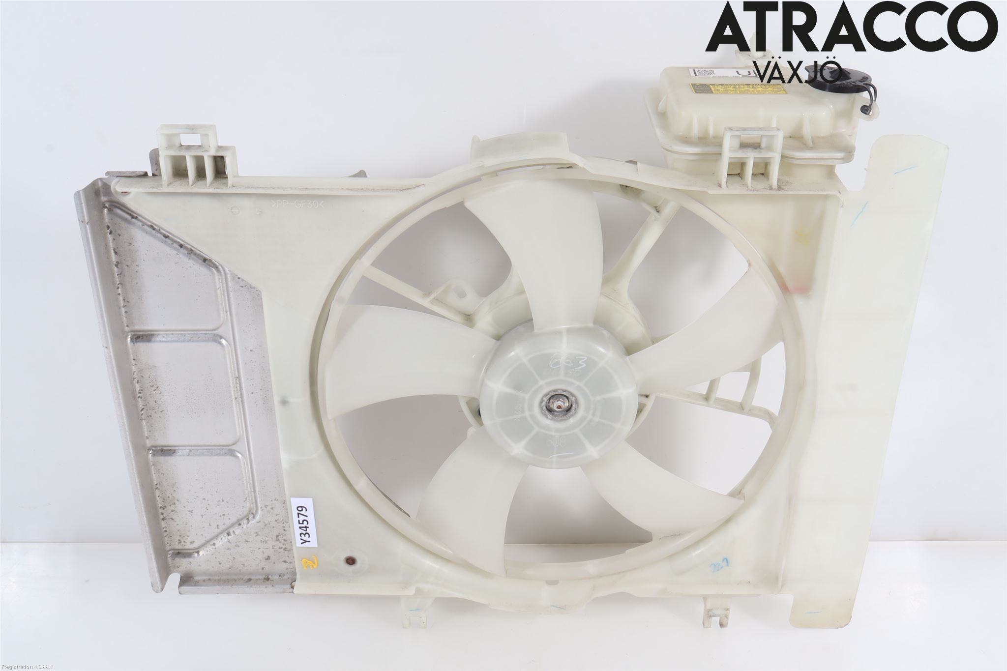 Toyota YARIS XP90 06-11 Kjølevifte-Radiator Hus-Kåpe