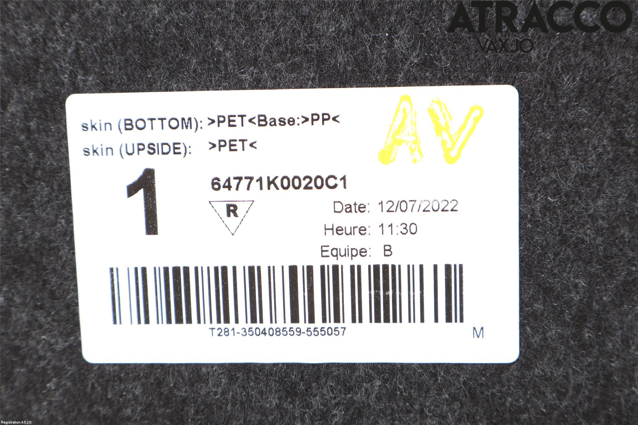 Toyota YARIS XP21 20- Bakluke Bun (Utgår 5023)