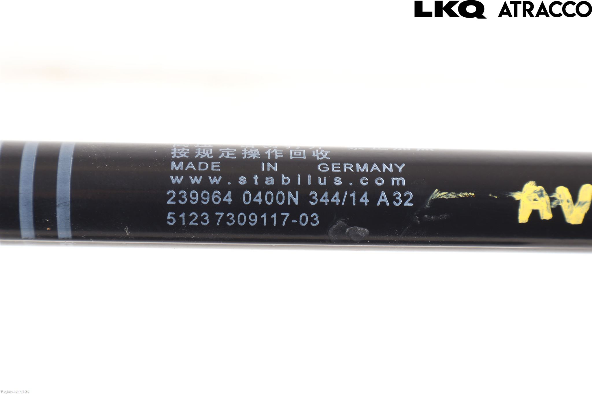 BMW 5 F10/F11/F18 09-17 Panser Demper-Gassfjær