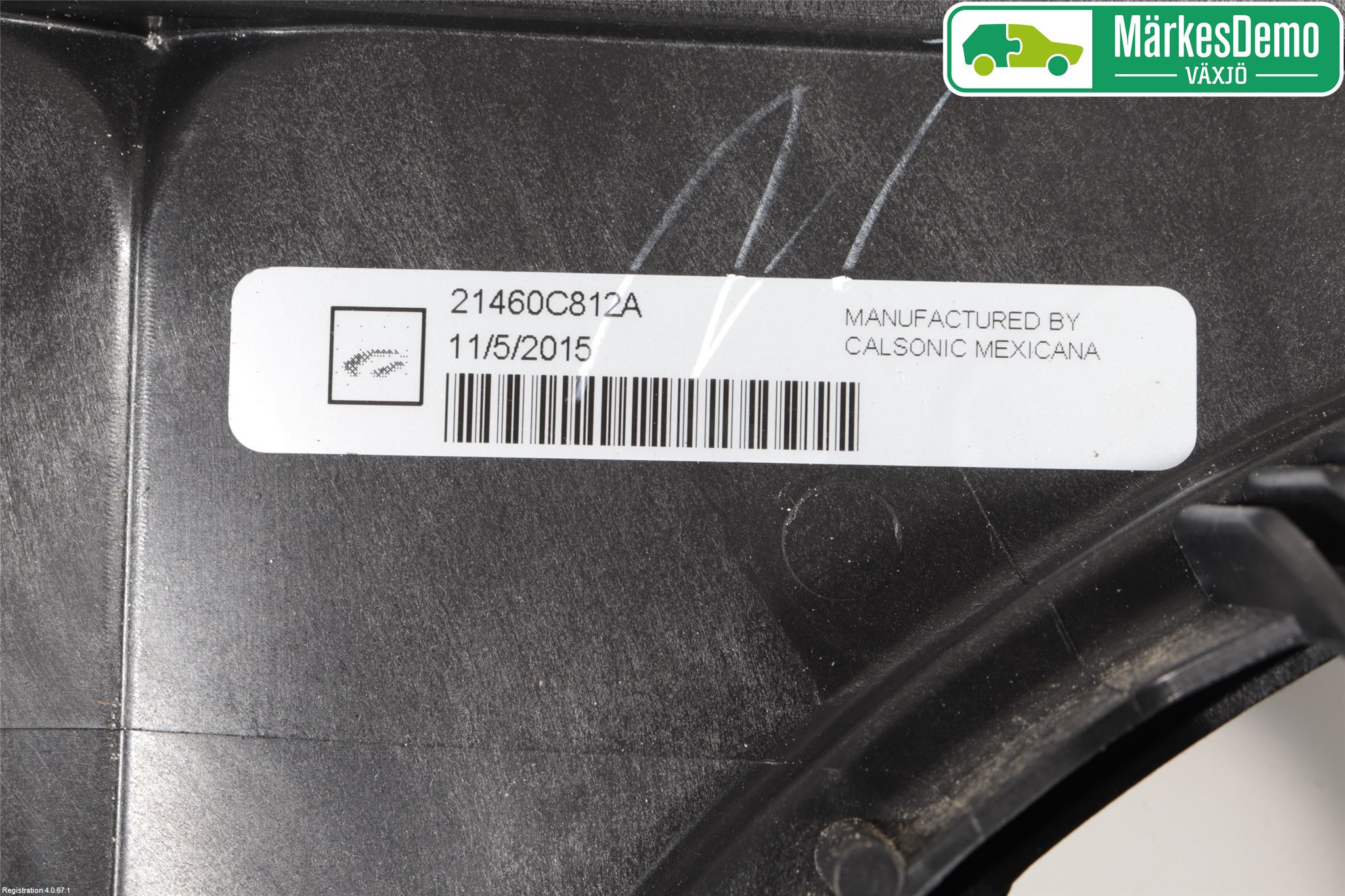 Mazda 3 III 14-19 Kjølevifte-Radiator Hus-Kåpe