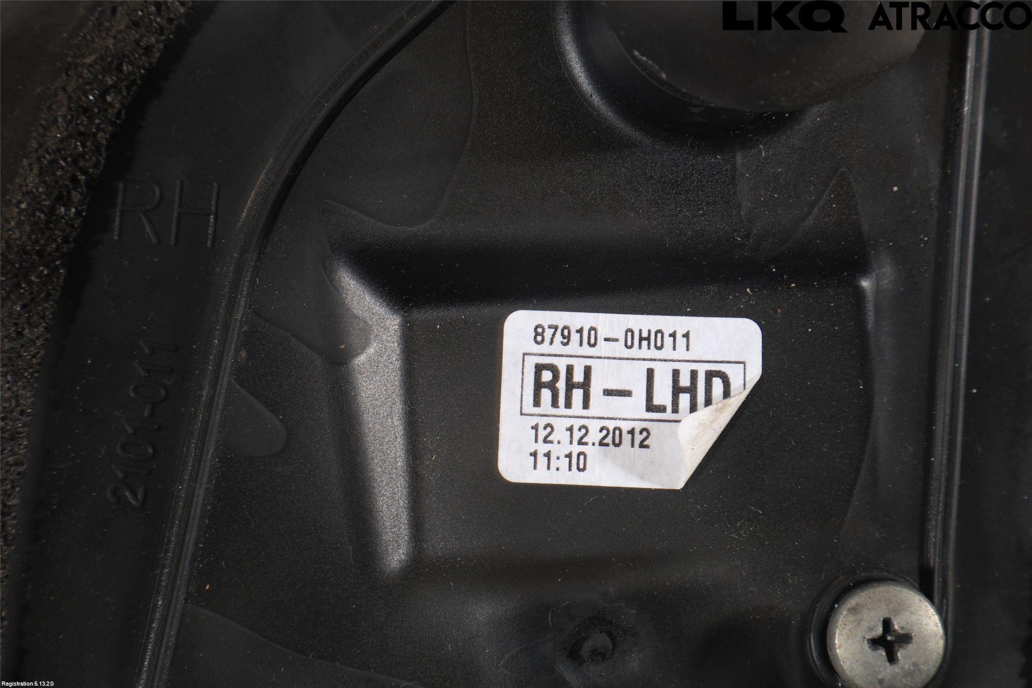 Toyota AYGO 06-14 Speil H M-Innvjustering
