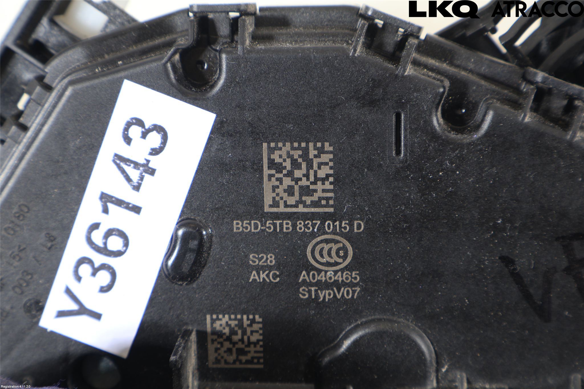 Volkswagen VW ID BUZZ/CARGO 22- Dørlås - Låsekasse