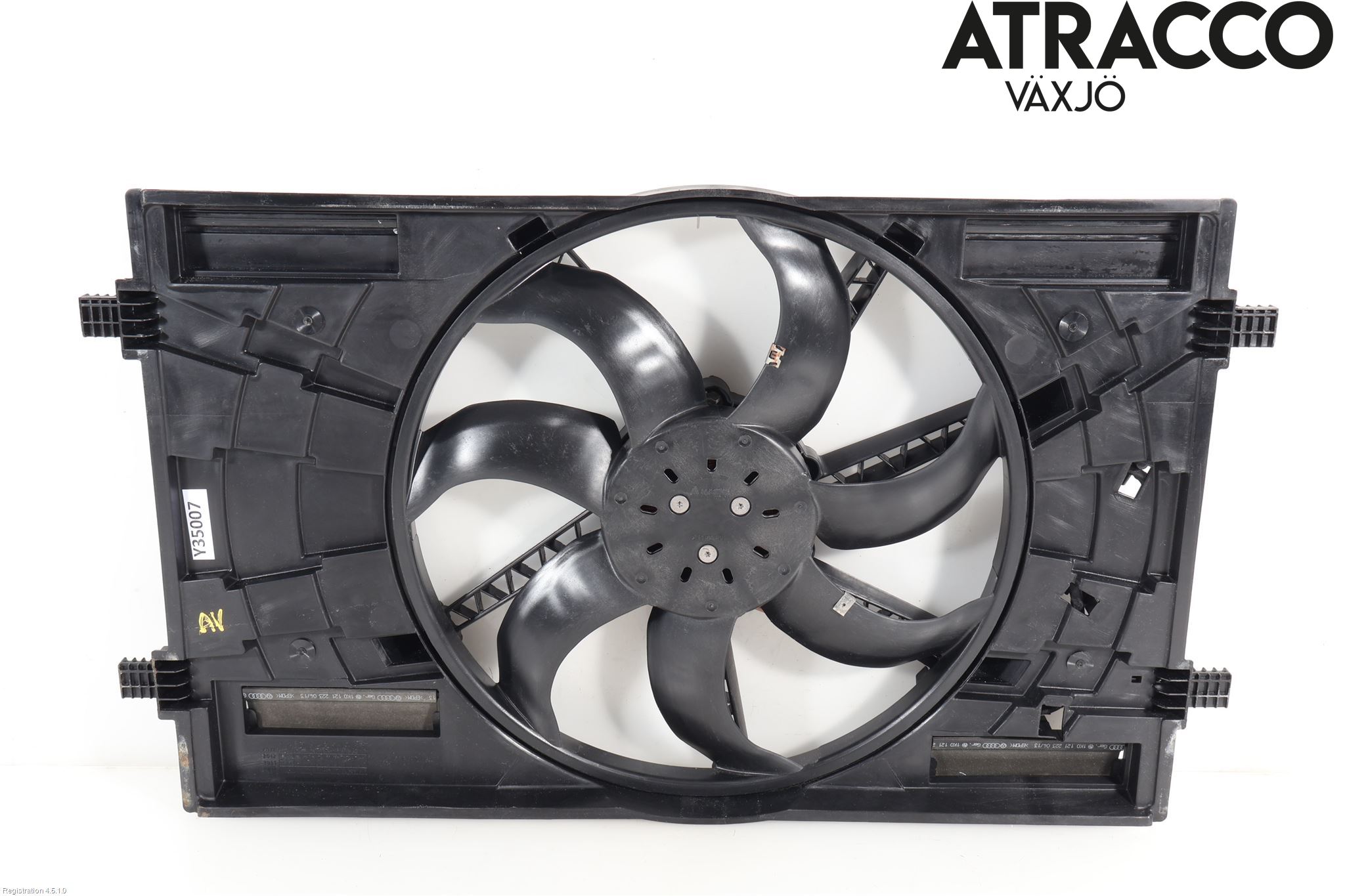 Audi A3/S3 8V 13-20 Kjølevifte-Radiator Hus-Kåpe