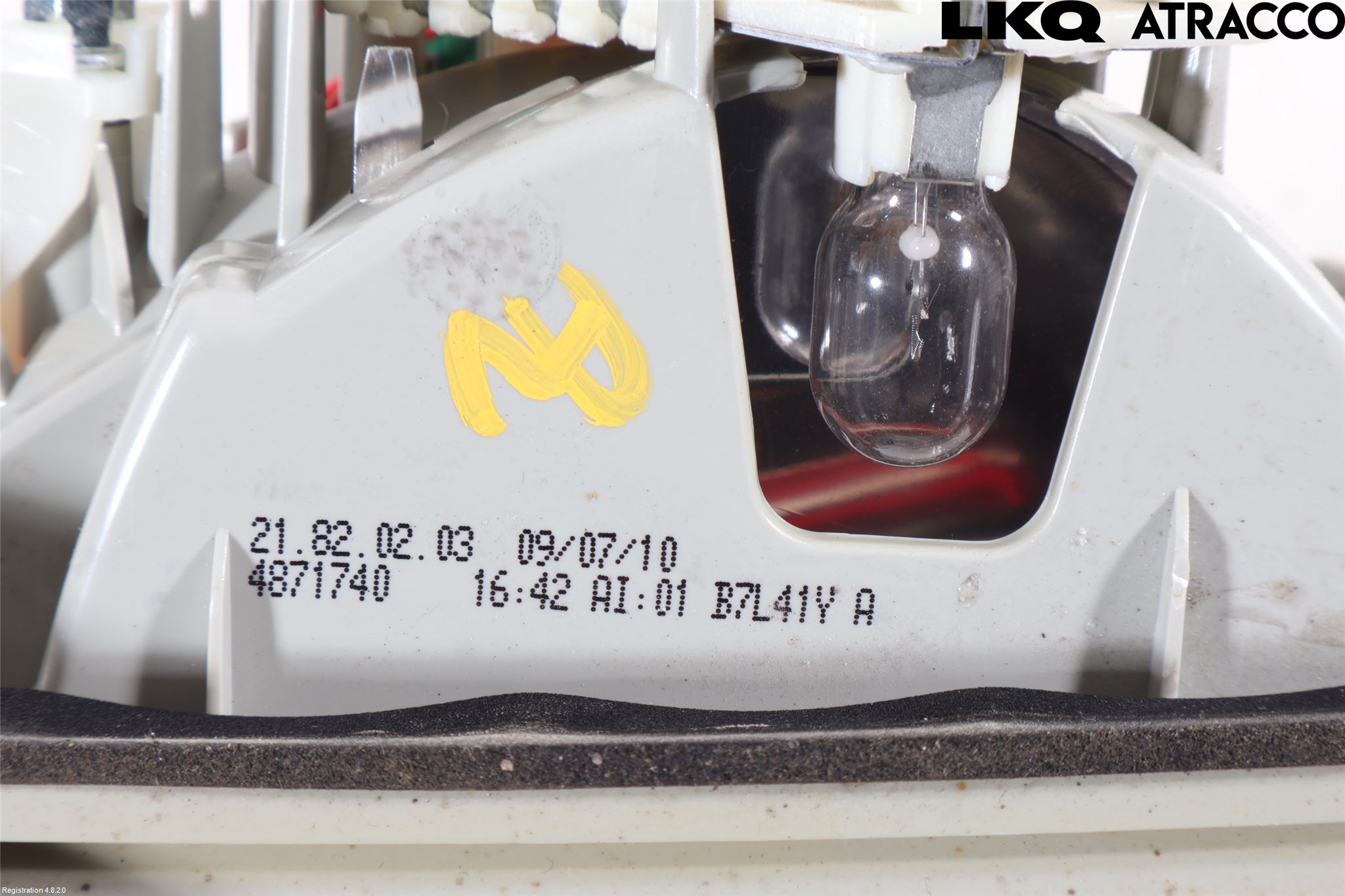 BMW 3 E90/91 SED/TOU 05-12 Baklykt Høyre  På Luke(Indre)