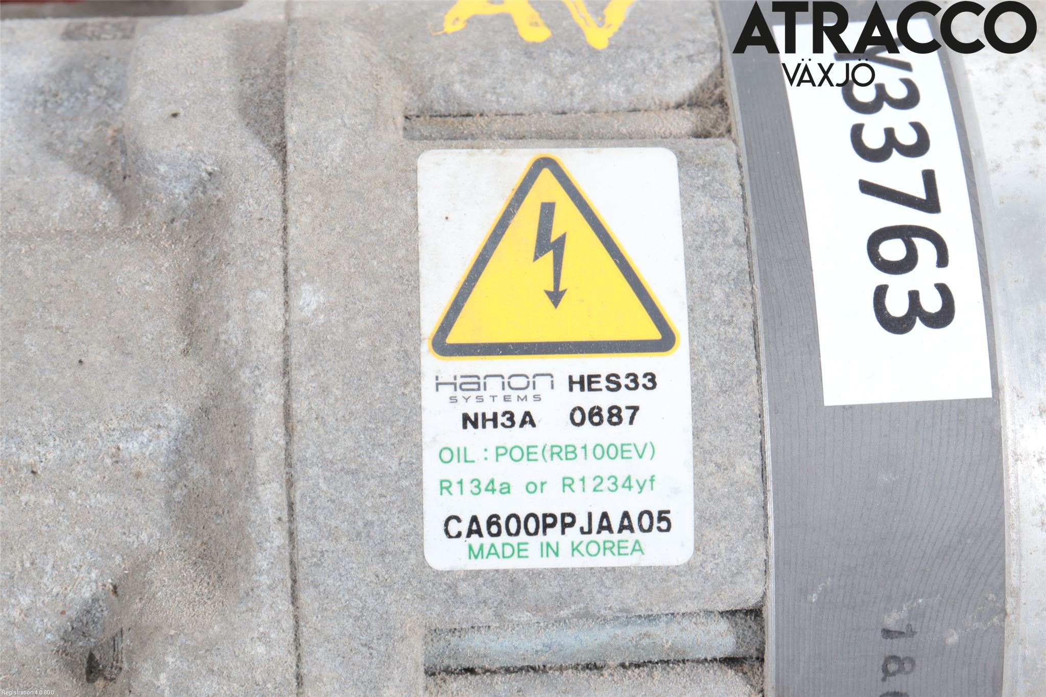 Hyundai KONA/ELECTRIC OS 18-23 Varme Ac Kompressor