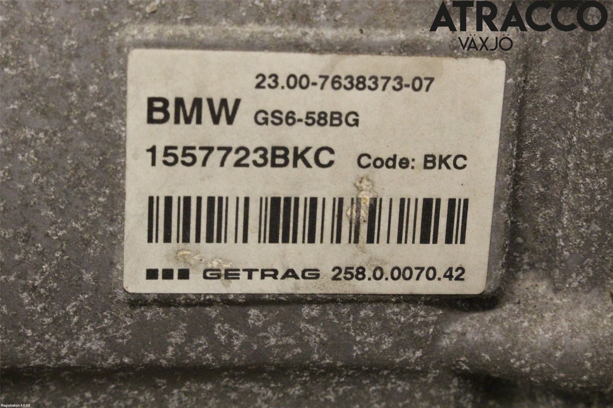 Mini COOPER CLUBMAN F54 16- Gearkasse 6 Trinn