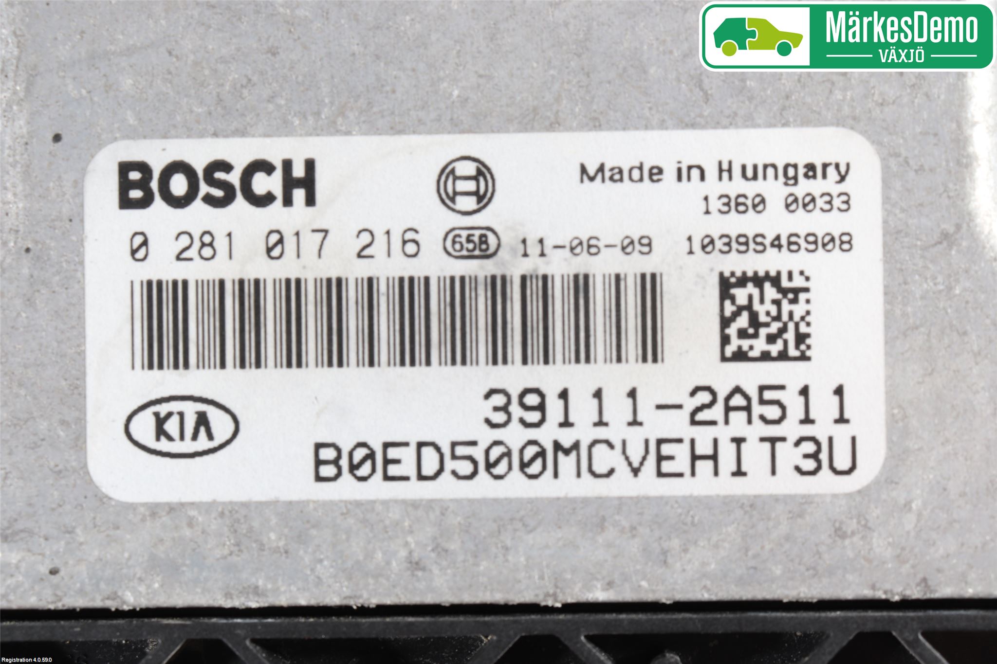Kia CEED 06-12 Styreenhet Dieselpumpe