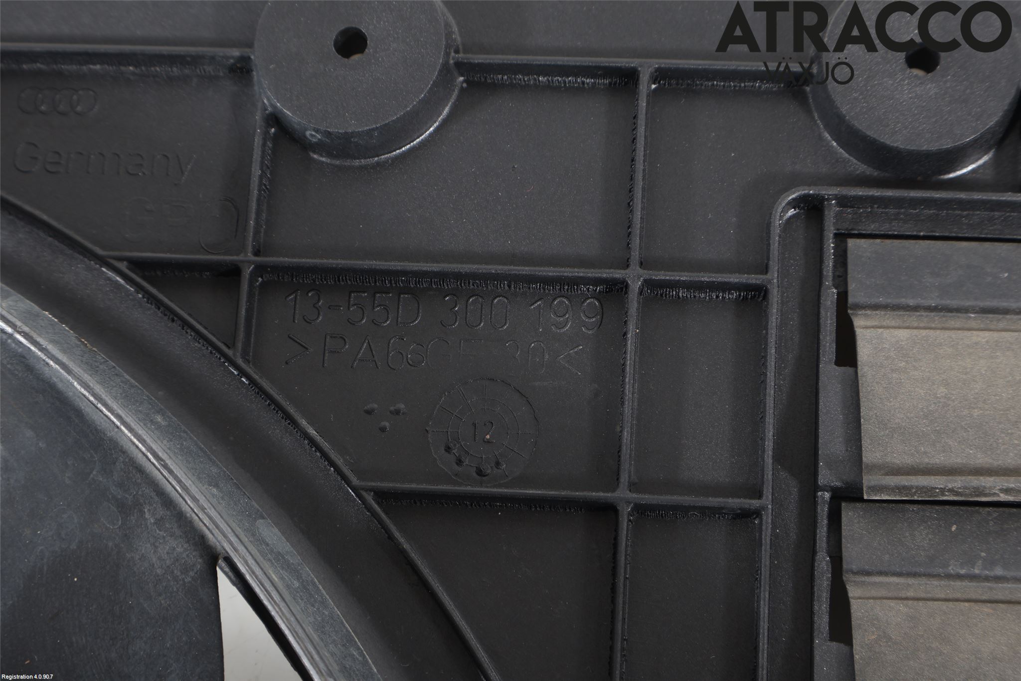 Volkswagen VW CADDY 11-15 Kjølevifte-Radiator Hus-Kåpe
