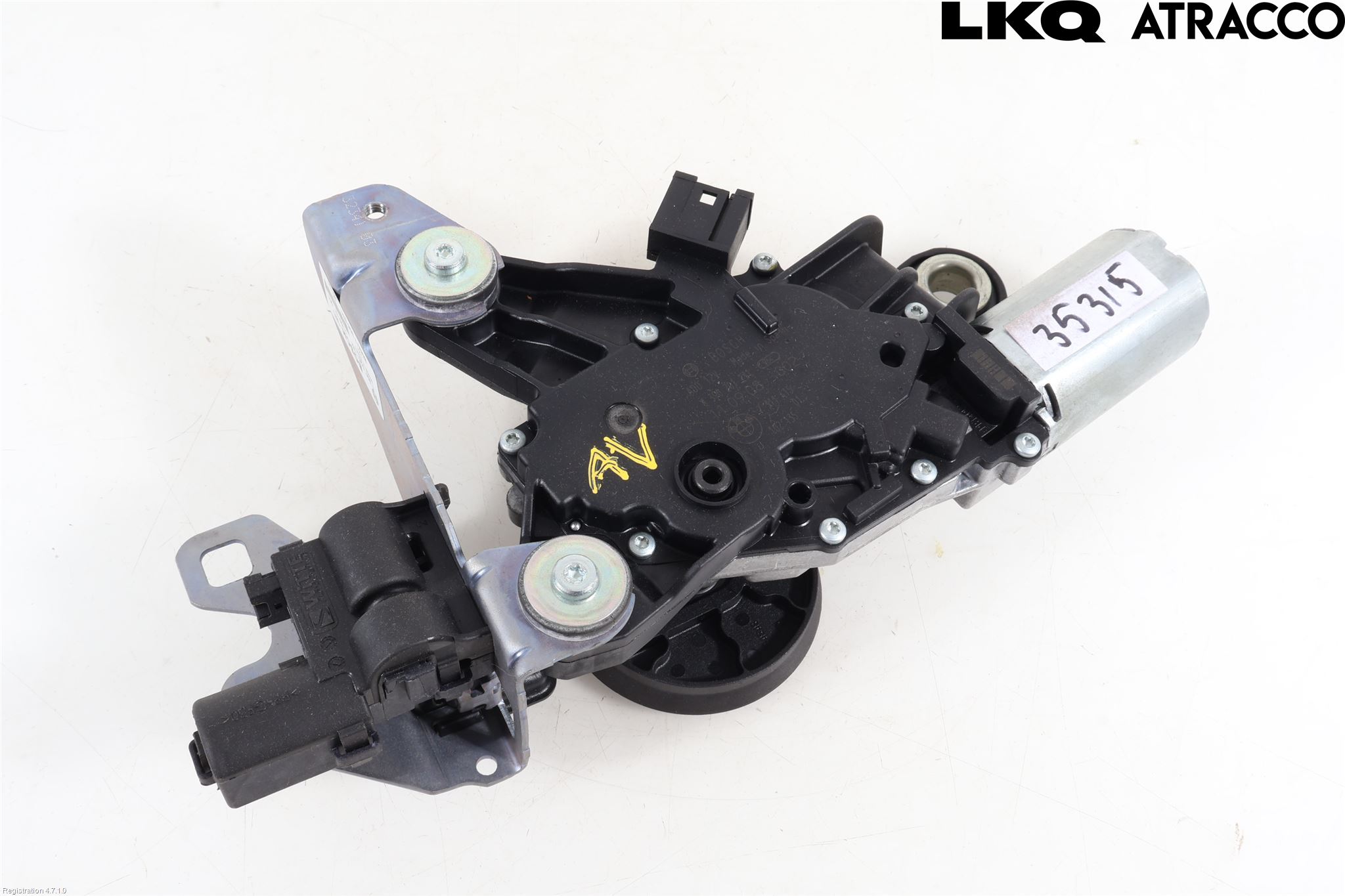 BMW 5 F10/F11/F18 09-17 Viskermotor Bakluke