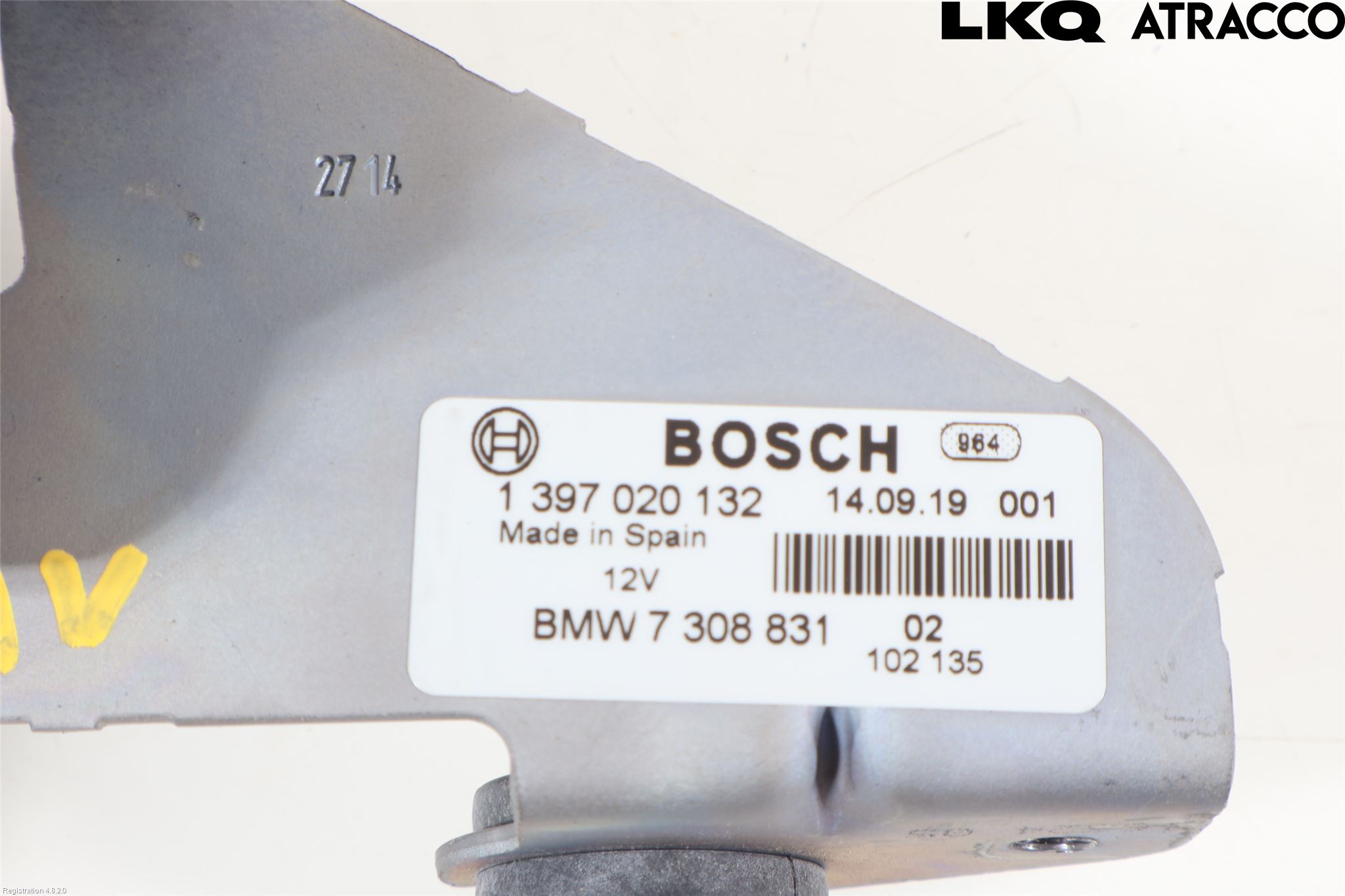 BMW 5 F10/F11/F18 09-17 Bakluke-Lokk Låsekasse