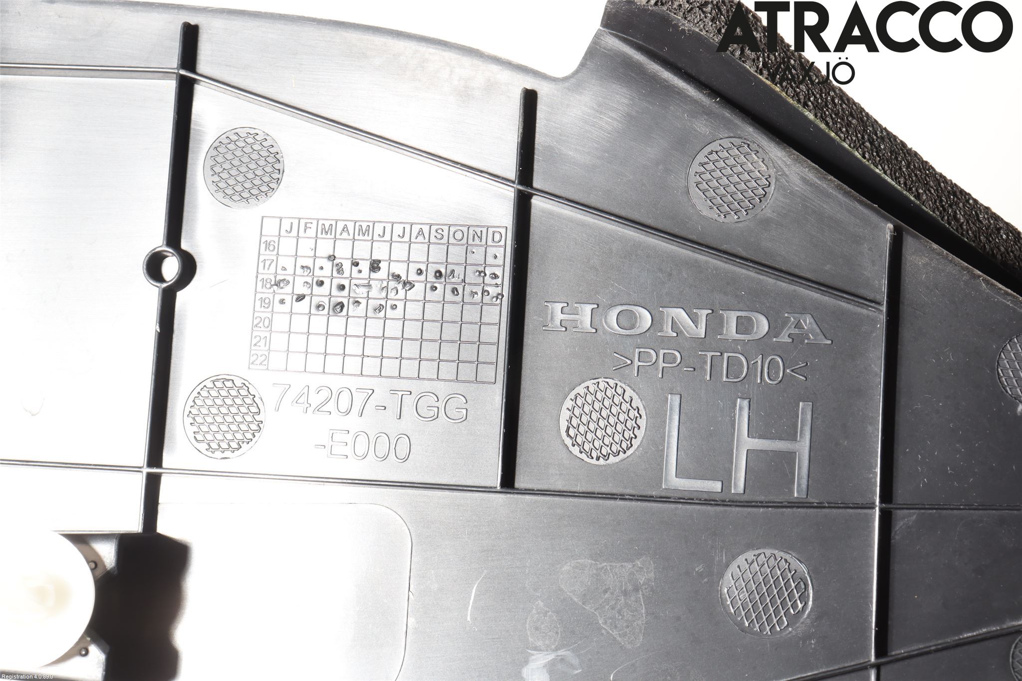 Honda CIVIC 17-22 Tackplast Front