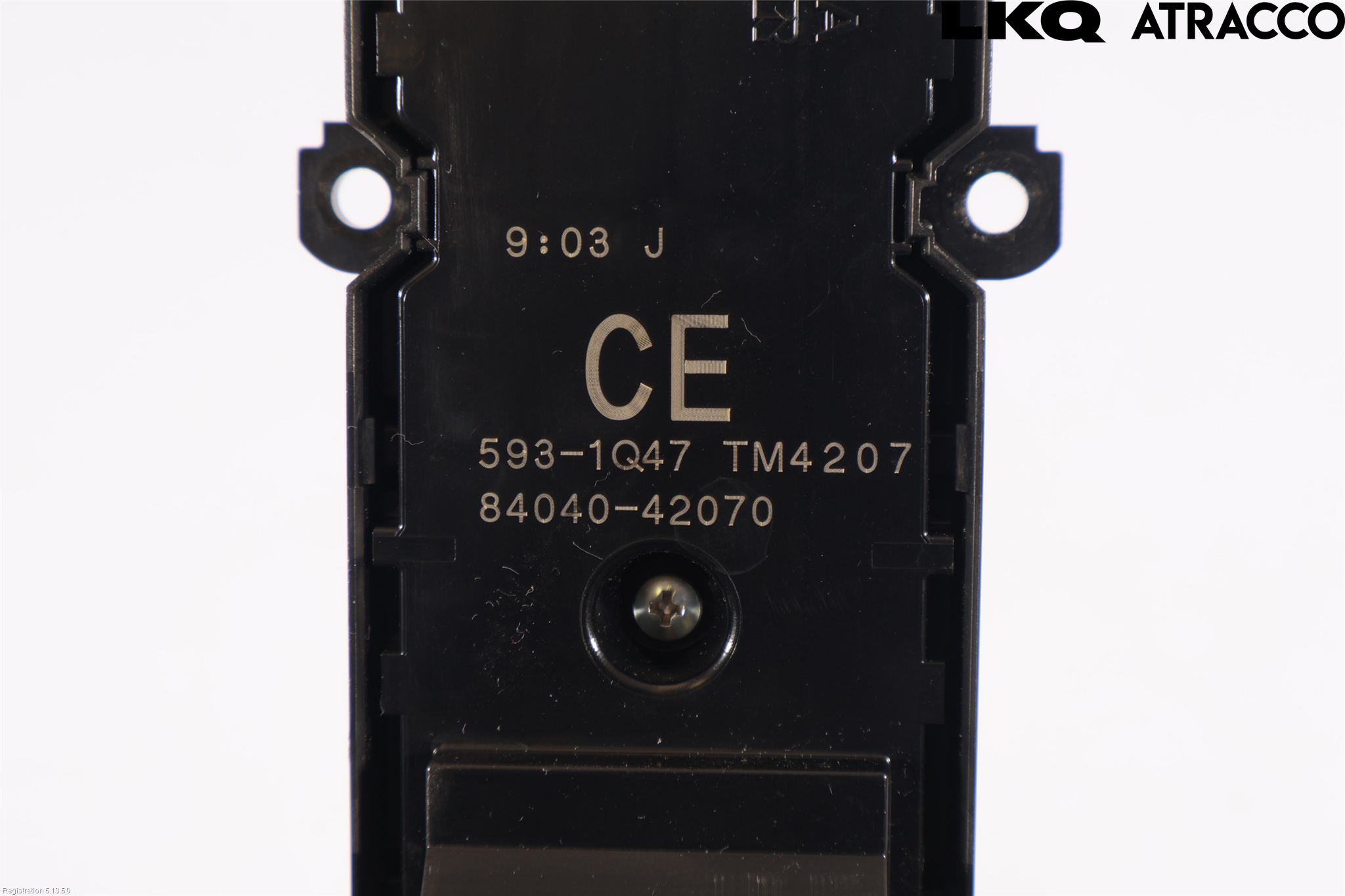 Toyota bZ4X EA10 22- Bryter Vindusheis