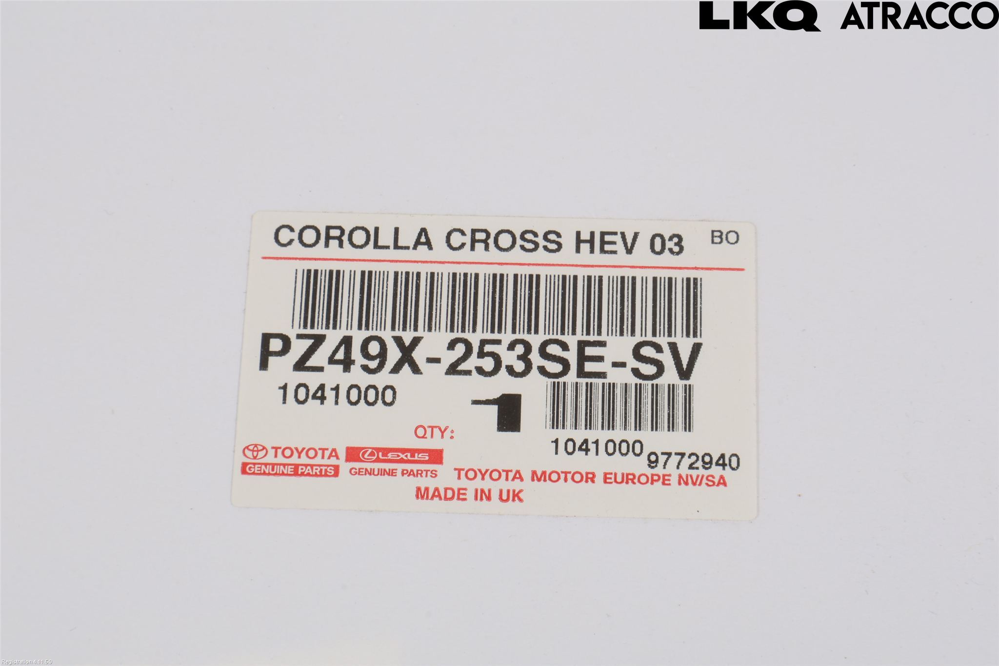 Toyota COROLLA CROSS XG10 22- Instruksjonsbok