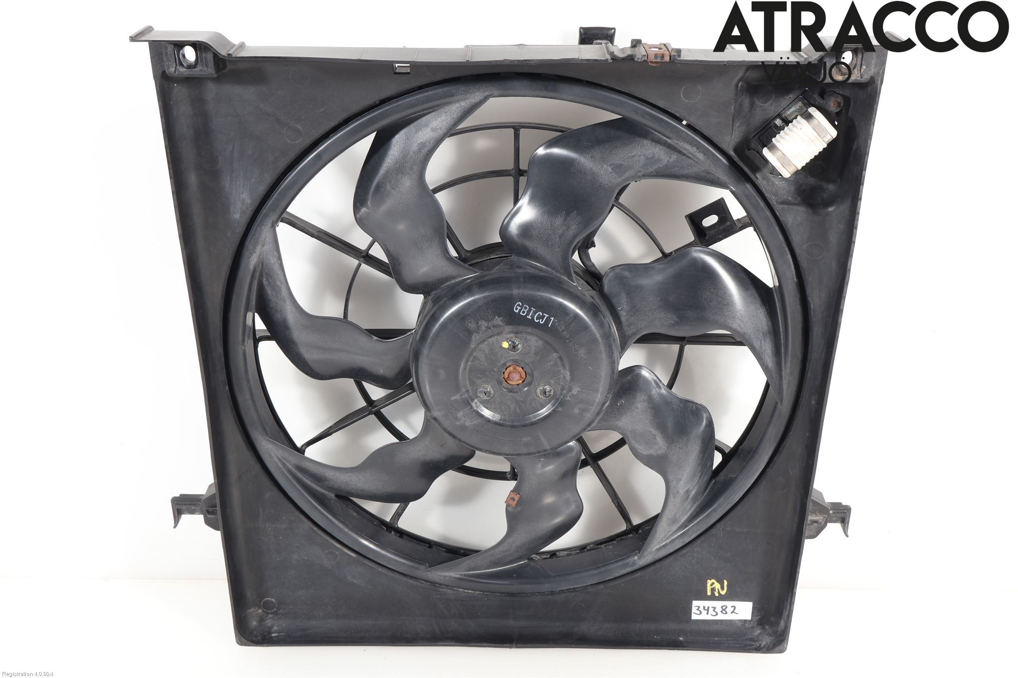 Kia CEED 06-12 Kjølevifte-Radiator Hus-Kåpe