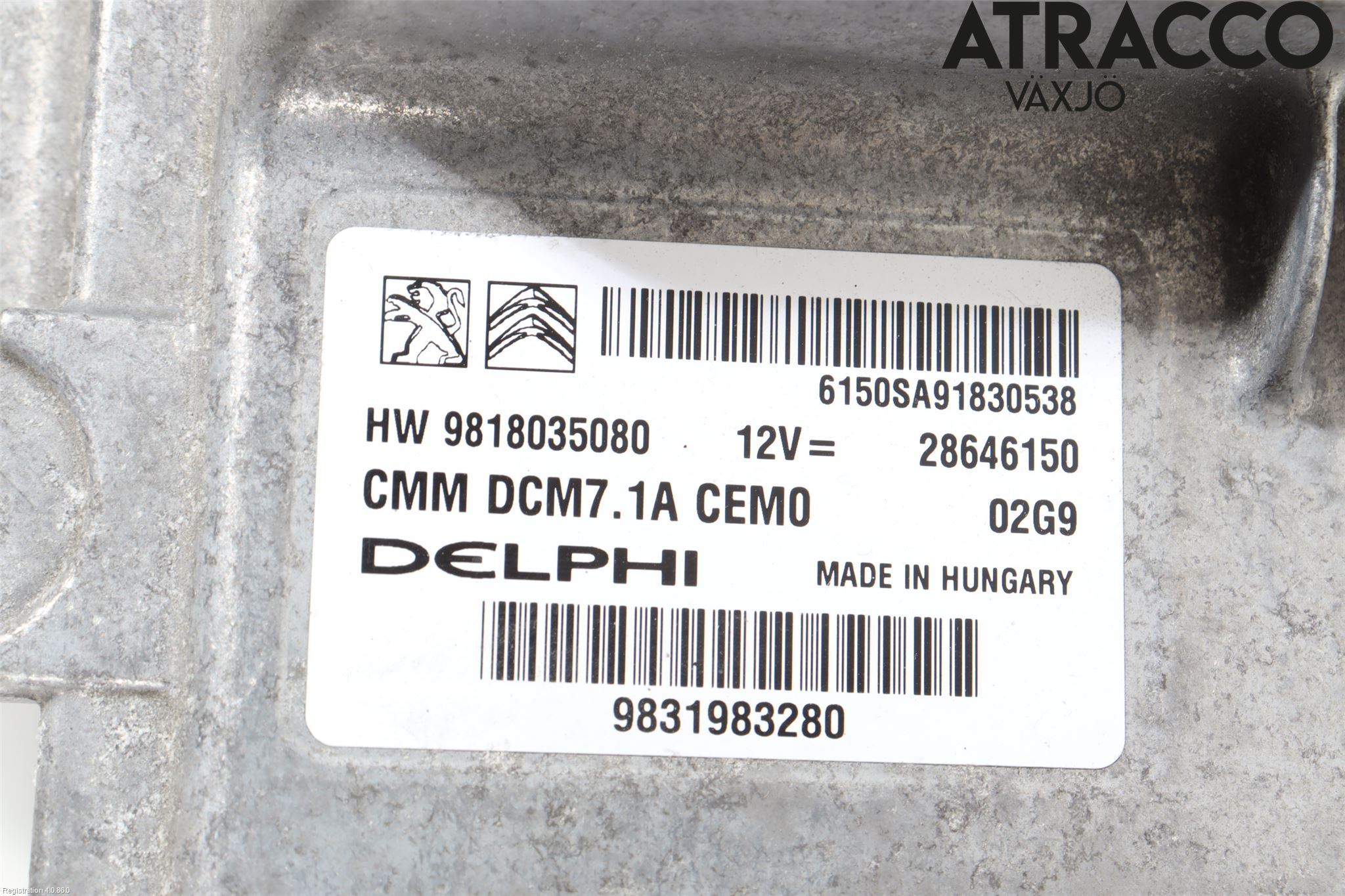 Toyota PROACE II 16- Styreenhet Dieselpumpe