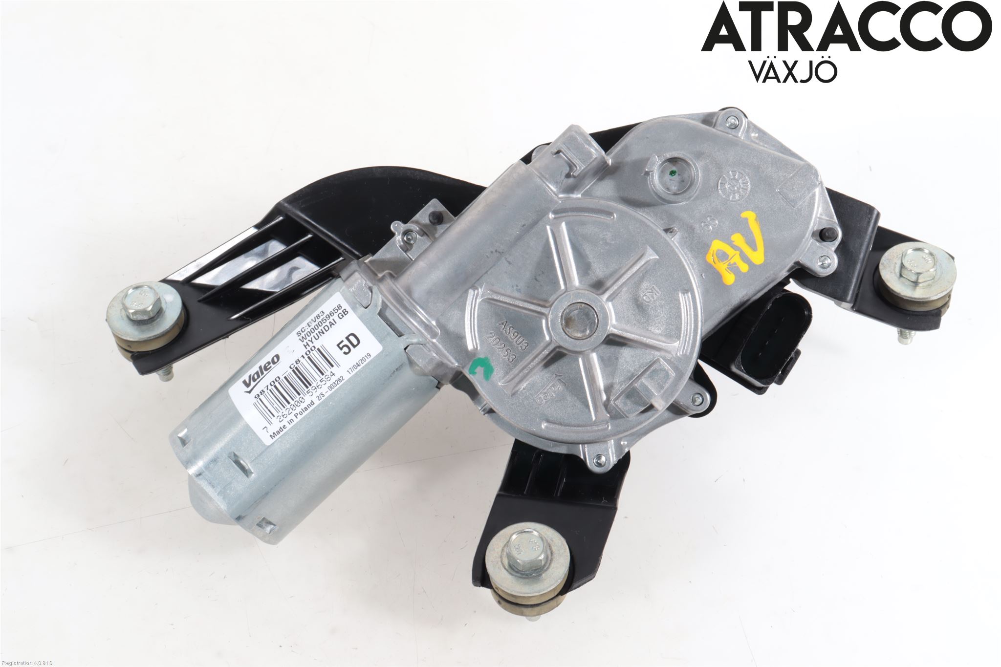 Hyundai i20 GB 15-20 Viskermotor Bakluke