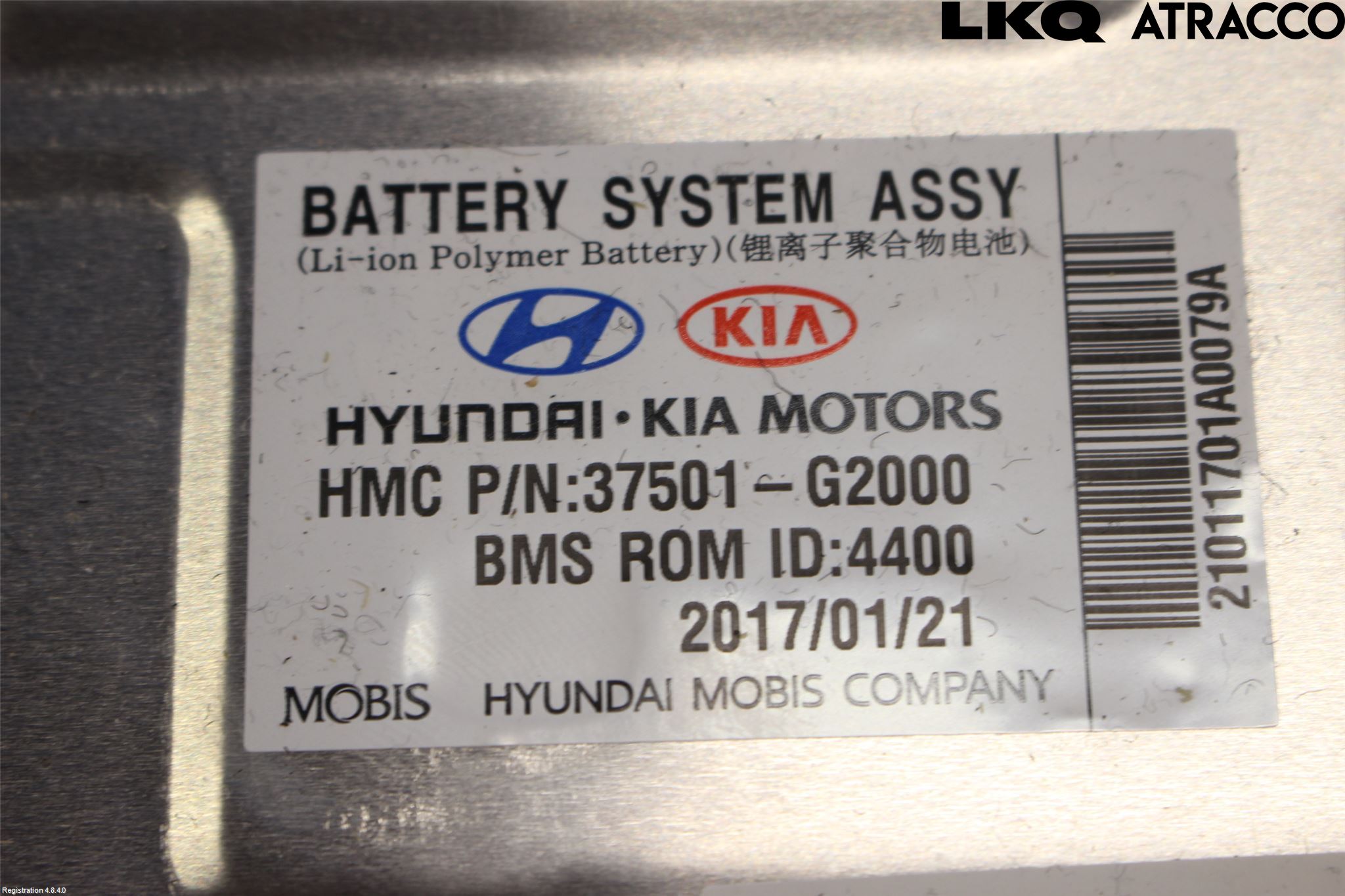 Hyundai IONIQ AE 17-22 Hybrid Batteri