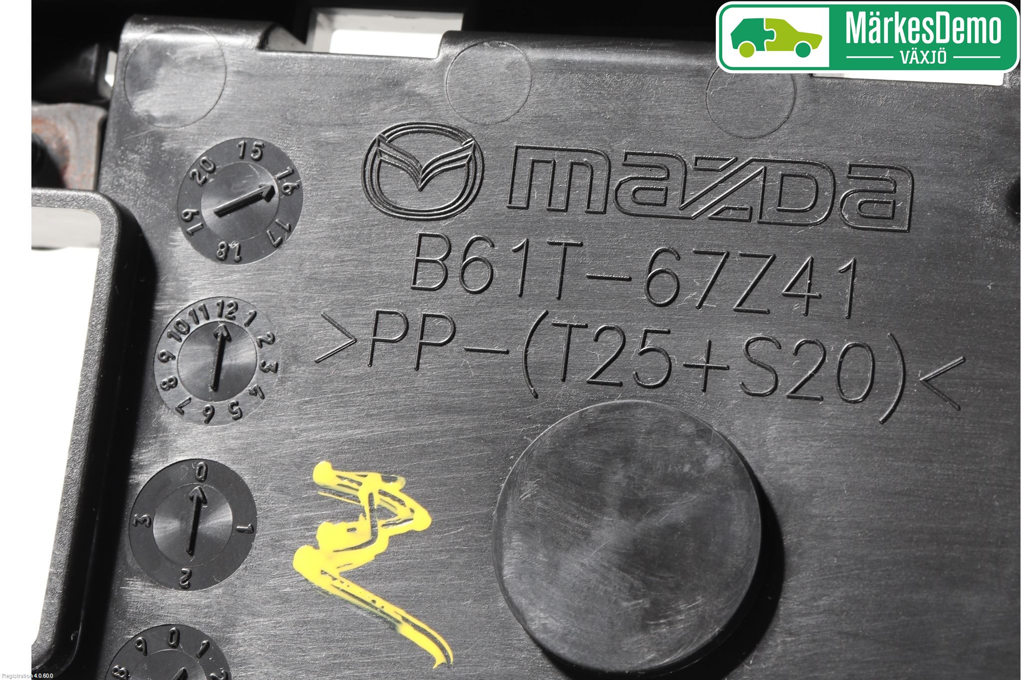 Mazda 3 III 14-19 Sensor Kollisjonsbeskyttelse